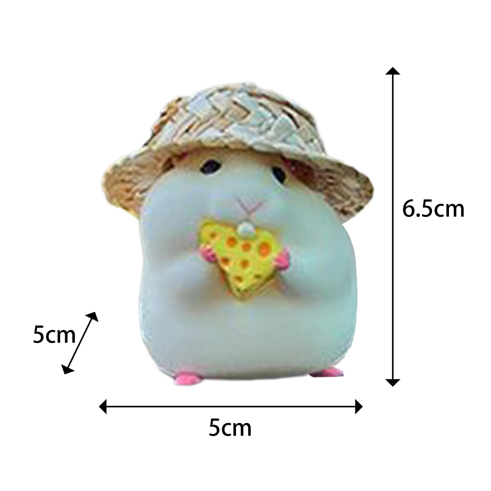 Funny Car Dashboard Decoration Hamster Car Interior Decoration Car Ornament Style D
