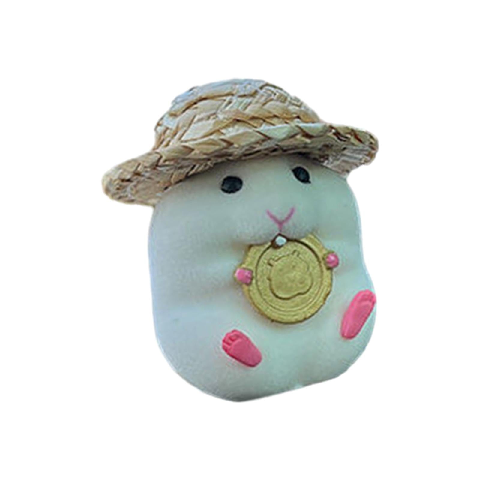 Funny Car Dashboard Decoration Hamster Car Interior Decoration Car Ornament Style E