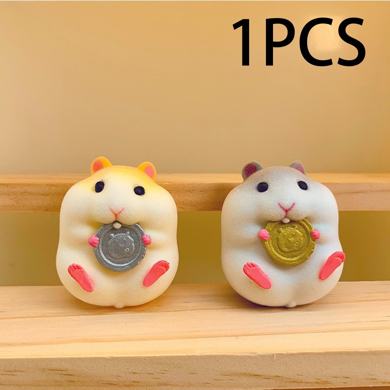 Funny Car Dashboard Decoration Hamster Car Interior Decoration Car Ornament Style E