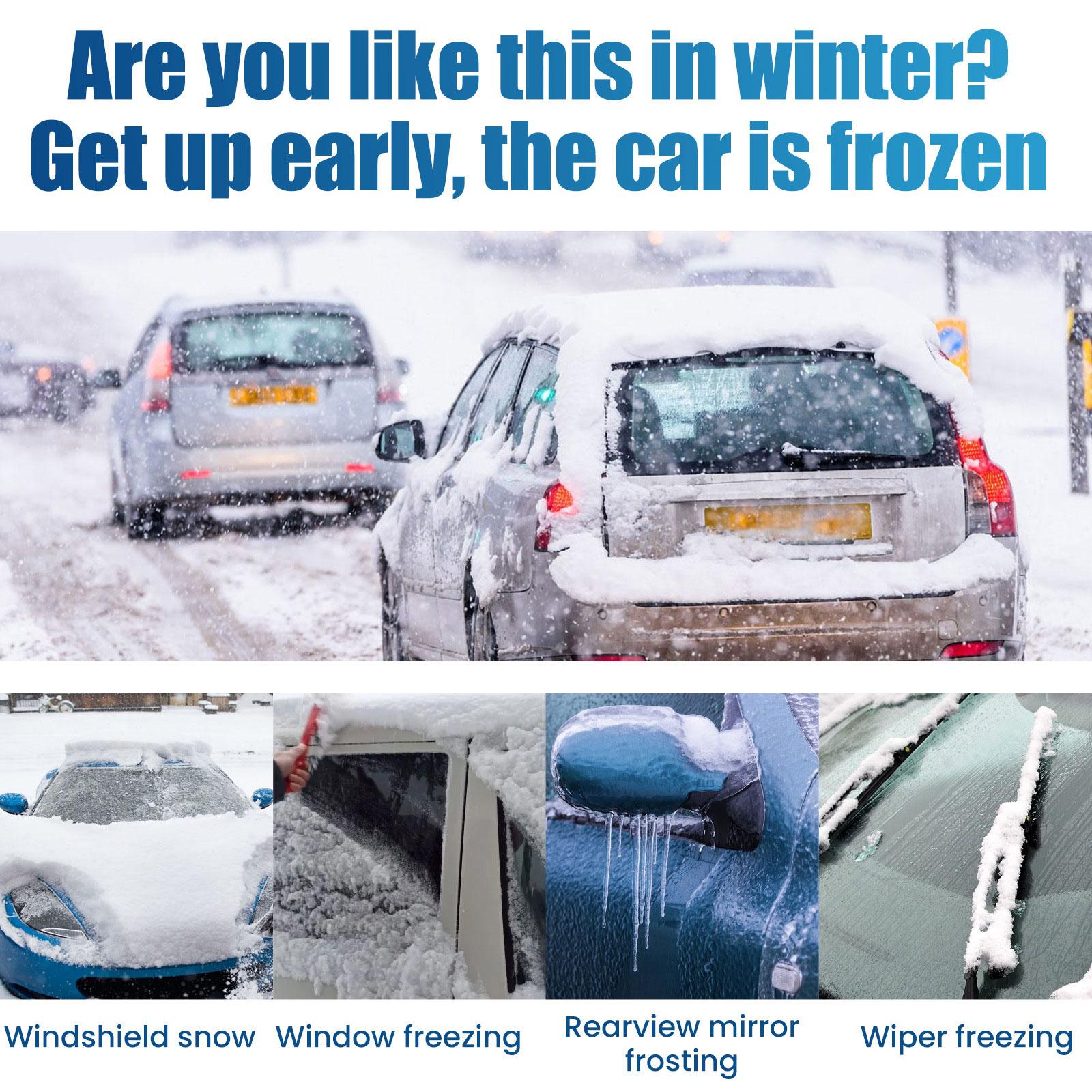 Car Windshield Deicer Easy to Use 60ml for Rvs Furniture Glass