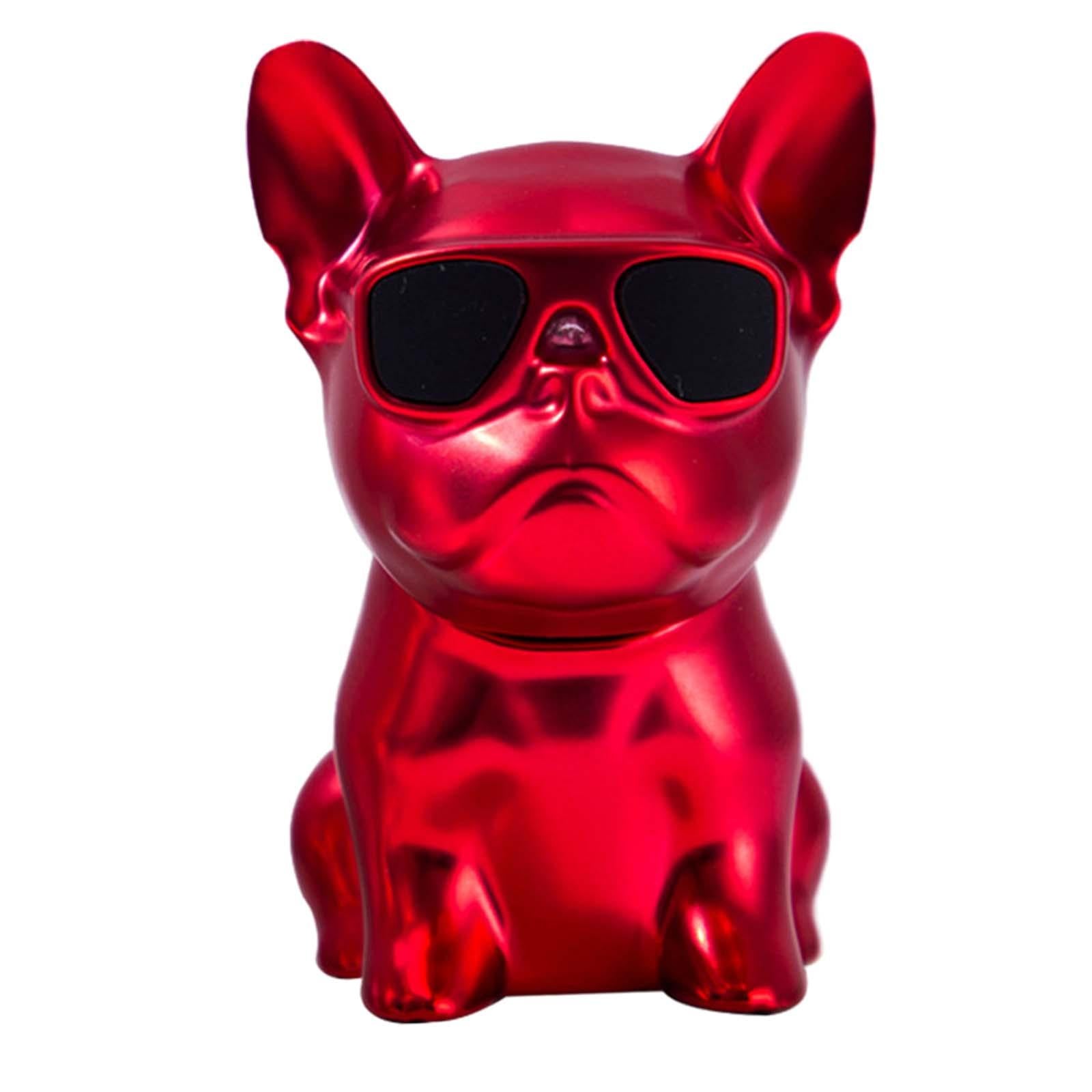 Cute Animal Car Dashboard Decoration Funny Home Decoration Shaking Ornament Matt red