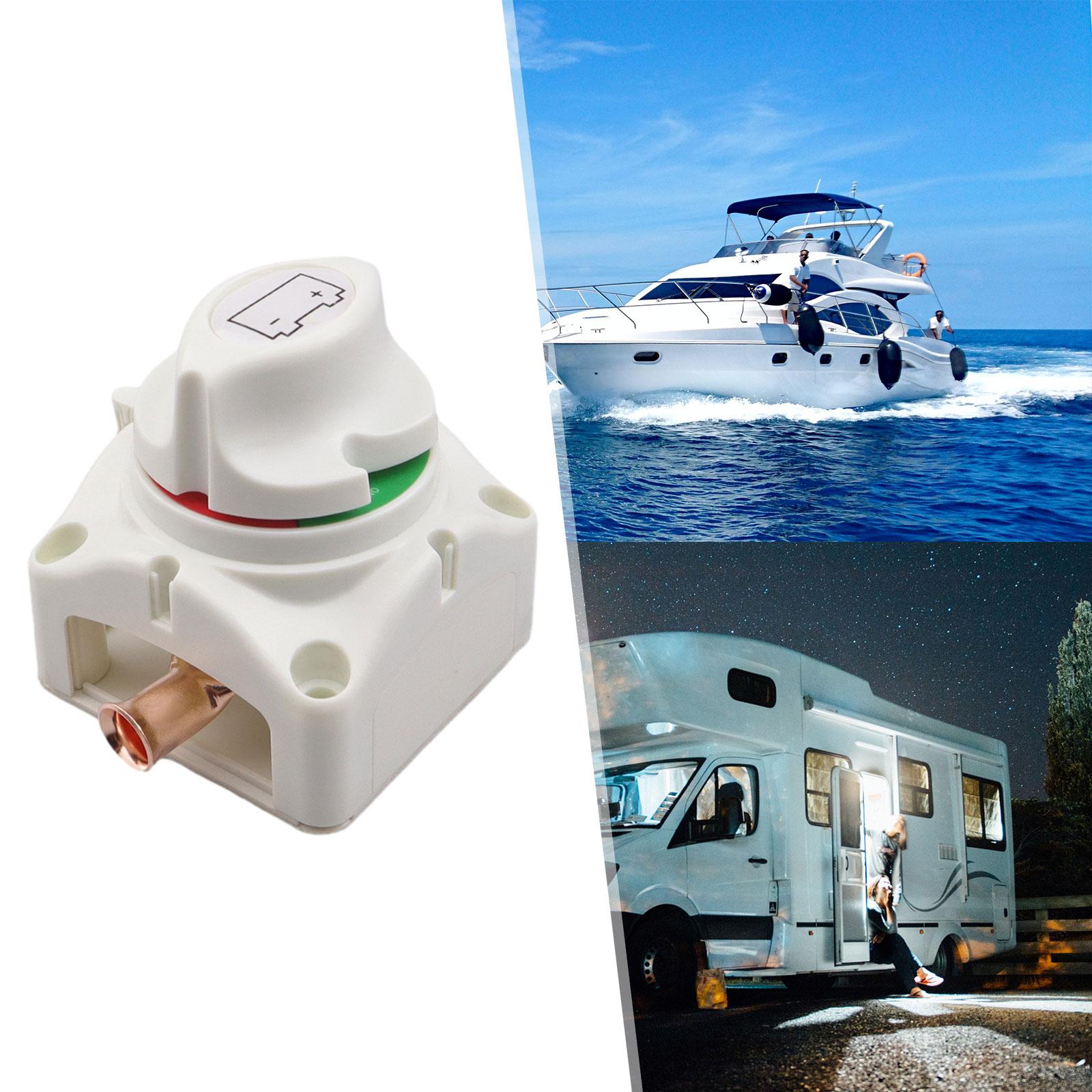 Marine Battery Disconnect Switch Wear Resistant for Yachts Truck Yacht