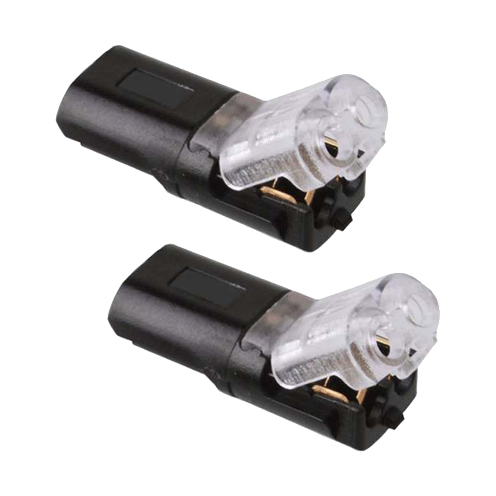 2 Pieces 2 Way Pluggable Quick Wire Connectors for Vehicle Audio