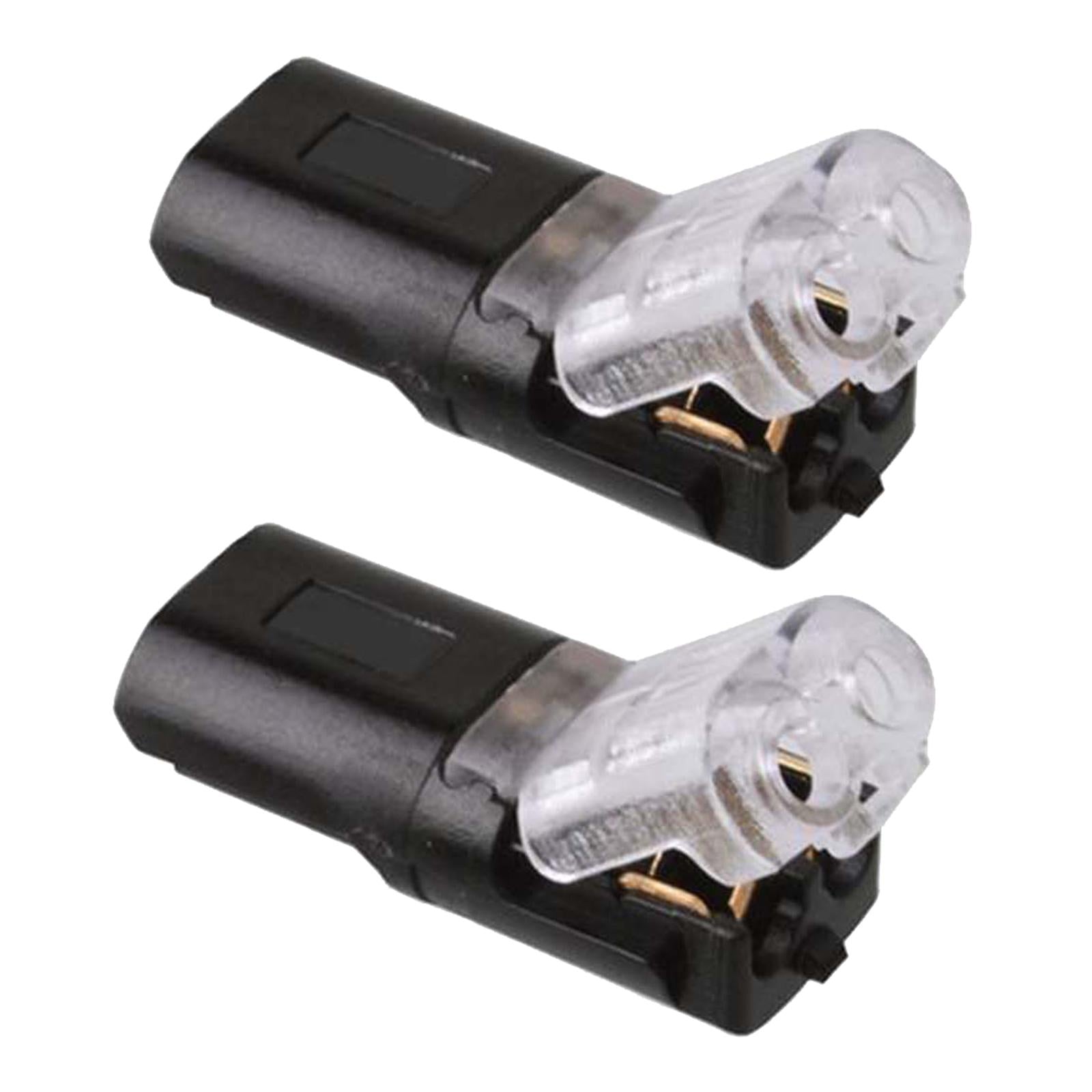 2 Pieces 2 Way Pluggable Quick Wire Connectors for Vehicle Audio