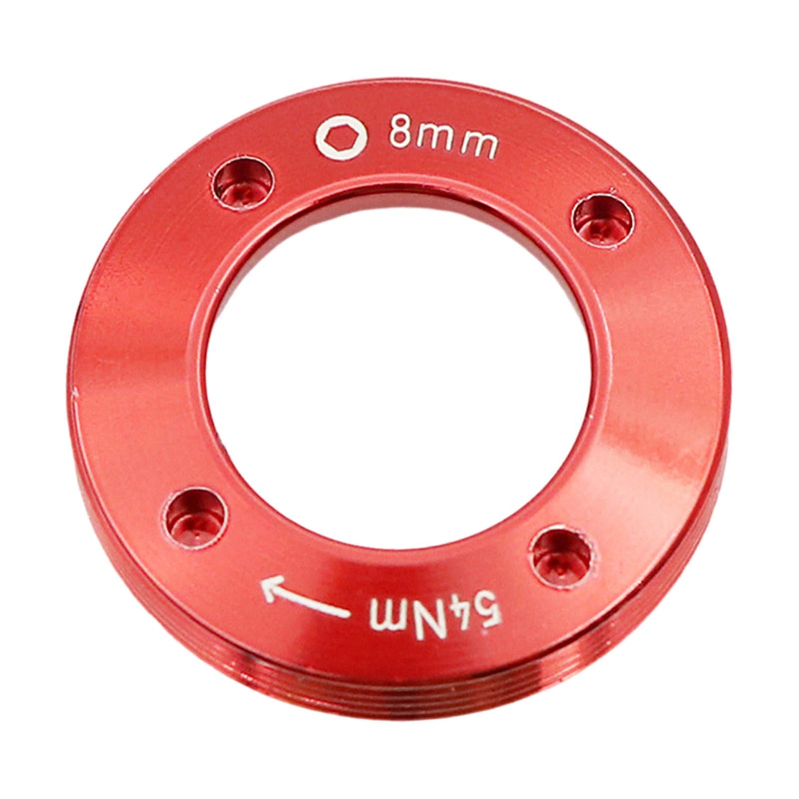 Crankset Screw Precise Size Lightweight Metal Durable Crank Arm Fixing Screw Red External