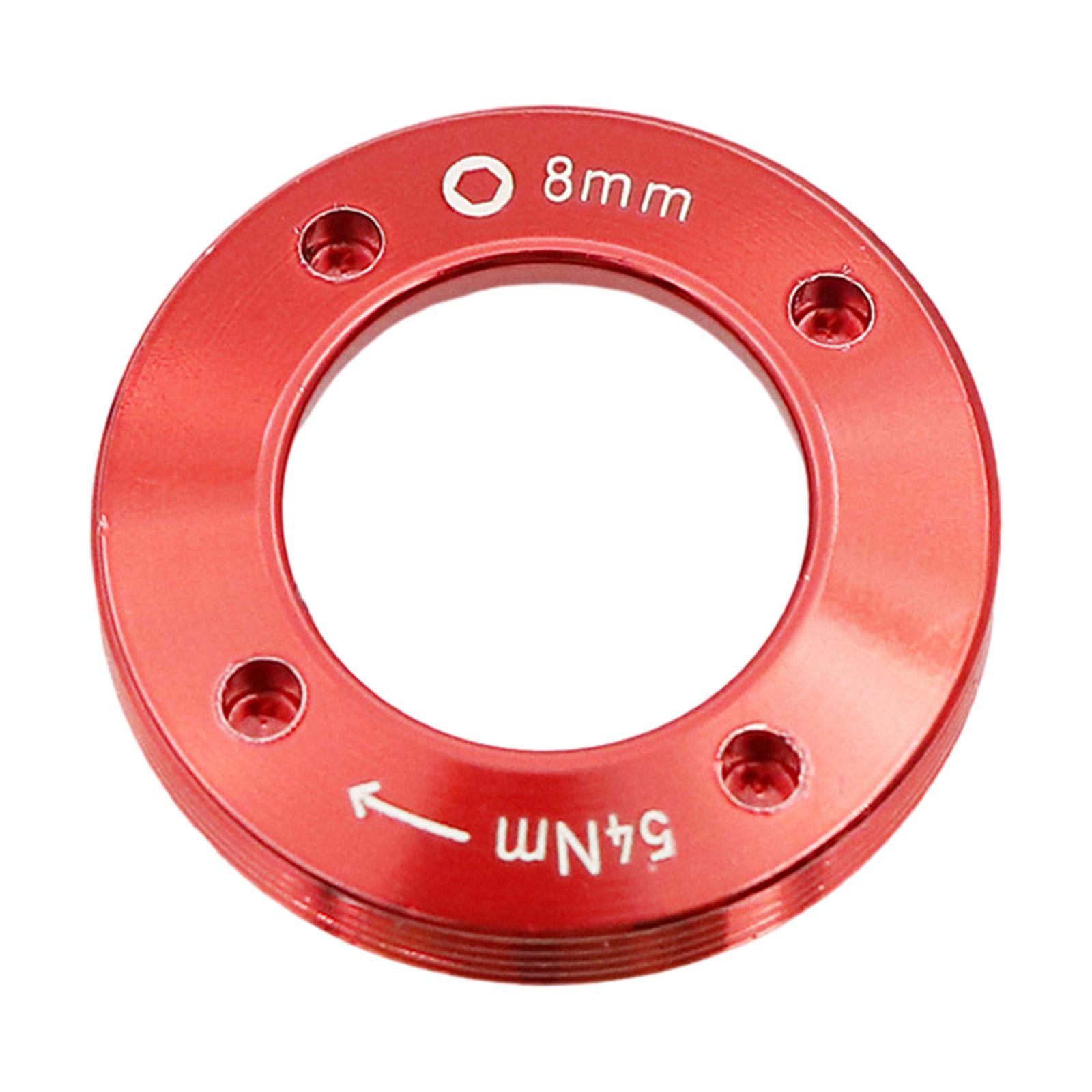 Crankset Screw Precise Size Lightweight Metal Durable Crank Arm Fixing Screw Red External