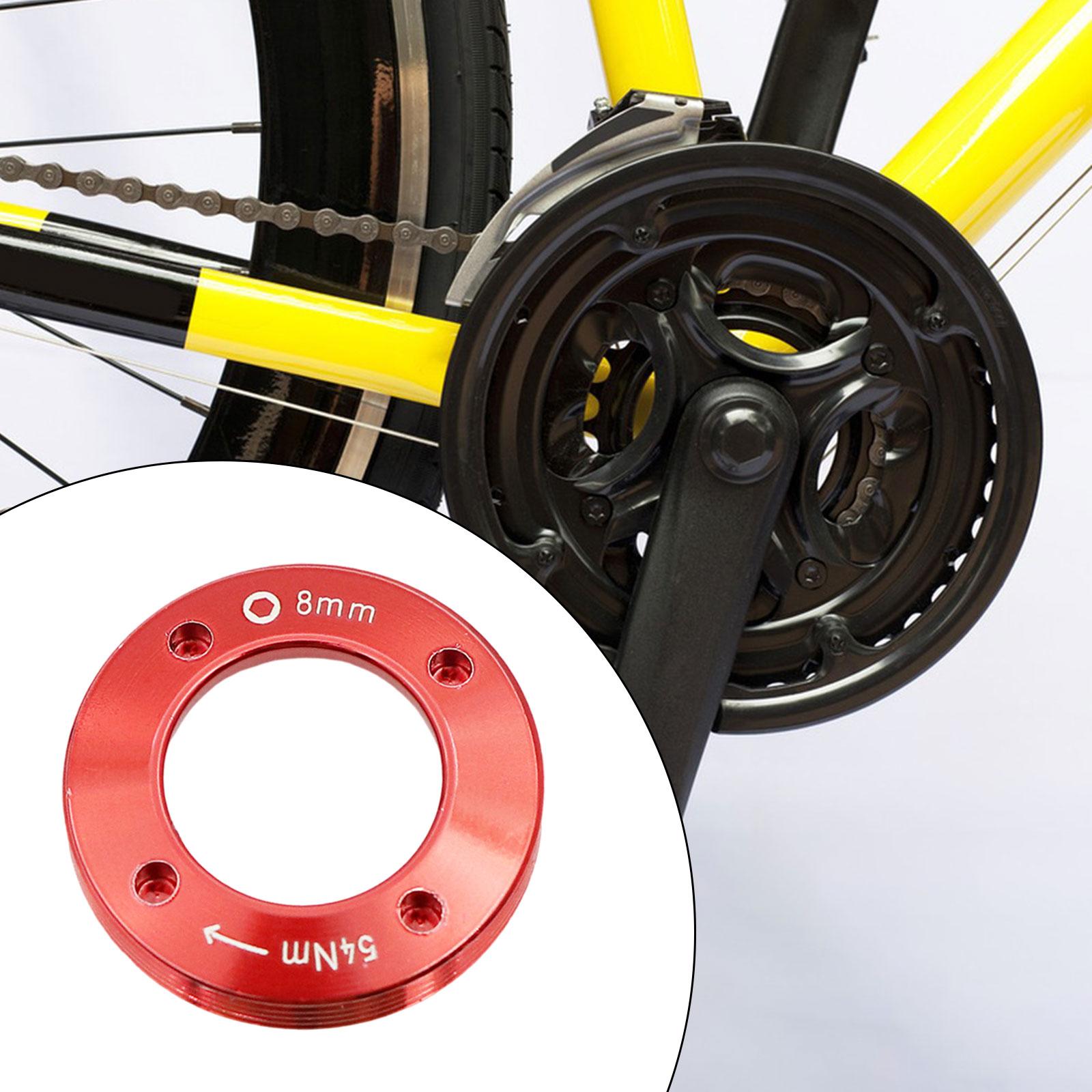 Crankset Screw Precise Size Lightweight Metal Durable Crank Arm Fixing Screw Red External