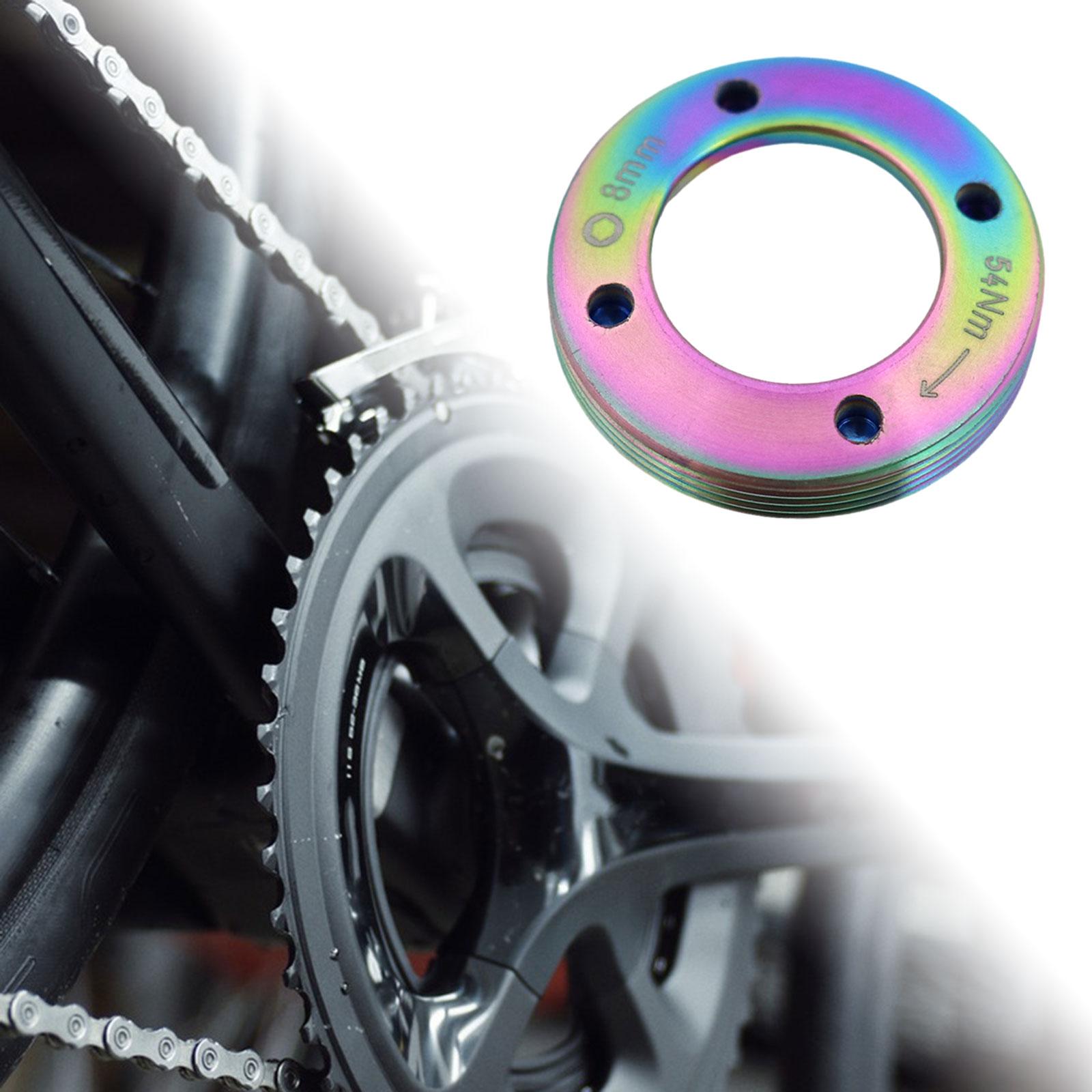 Crankset Screw Precise Size Lightweight Metal Durable Crank Arm Fixing Screw Colorful External
