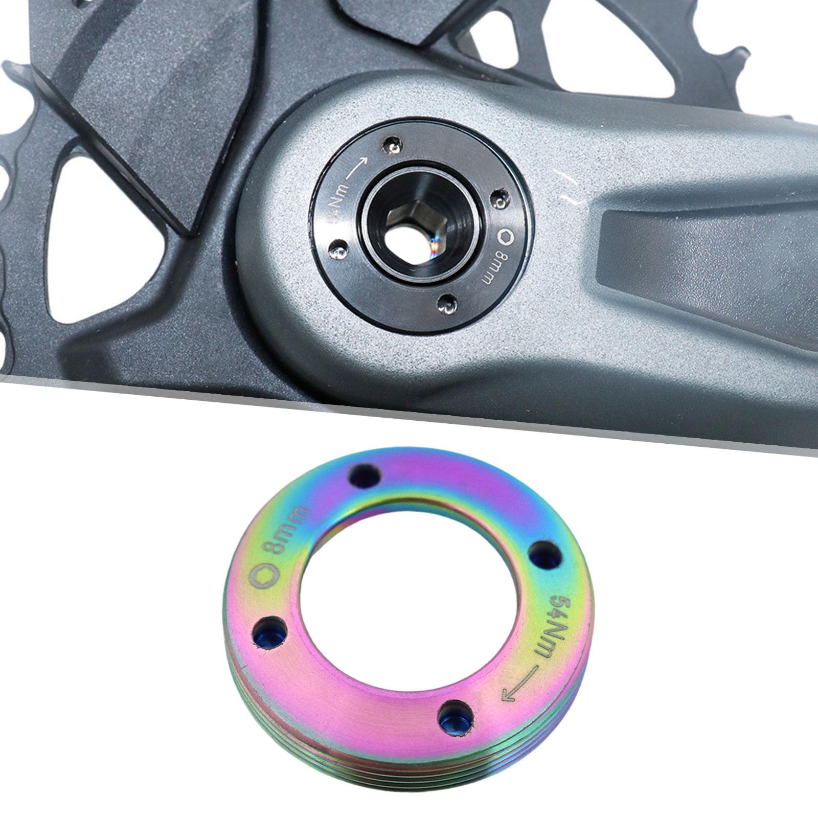 Crankset Screw Precise Size Lightweight Metal Durable Crank Arm Fixing Screw Colorful External