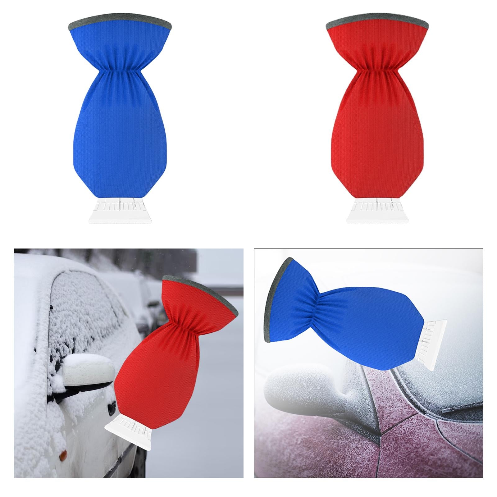 Ice Scraper Tool Car Snow Removal Tool for Automobile Trucks Windshield Blue