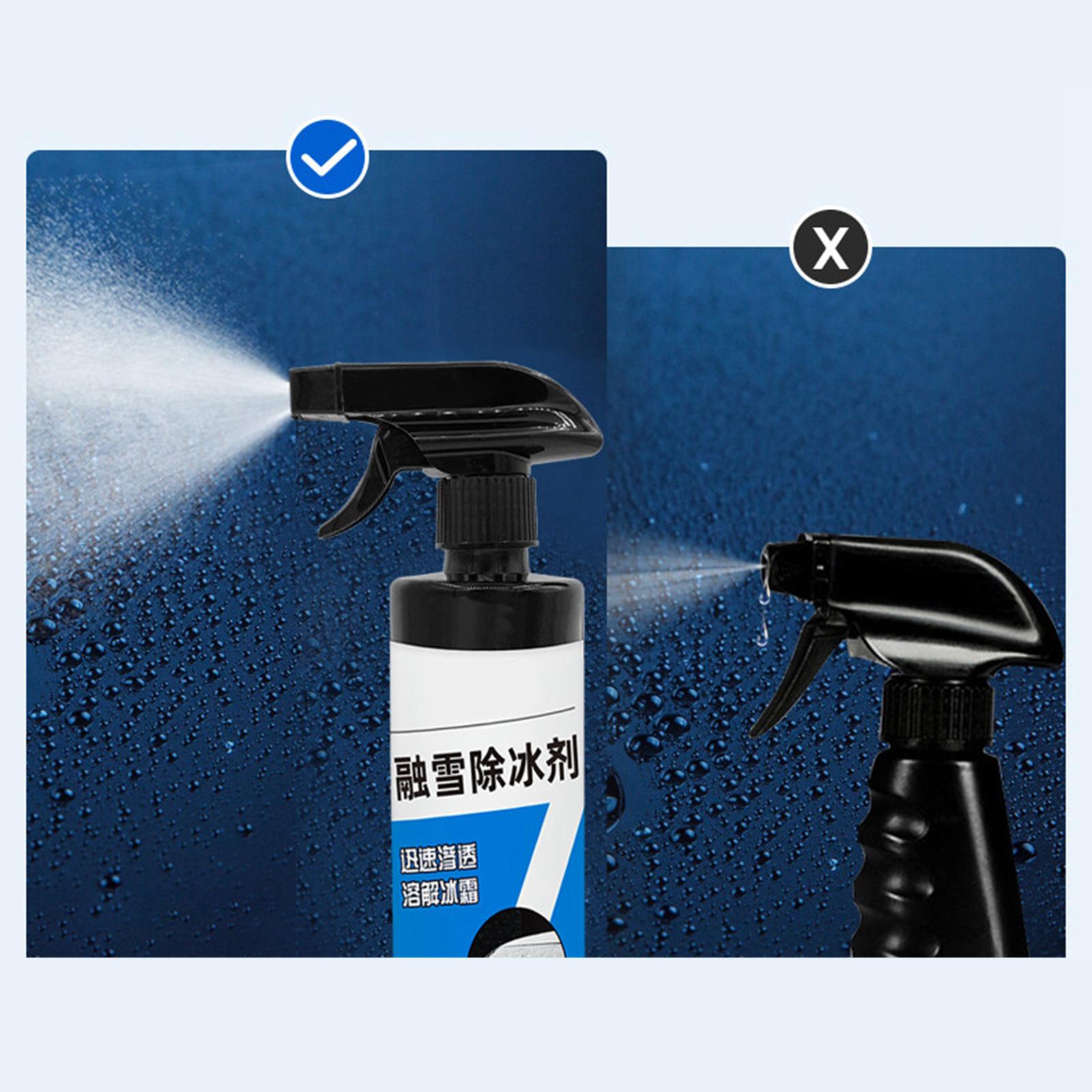 500ml Car Windshield Ice Remover Spray for Furniture Glass Exhaust Pipe