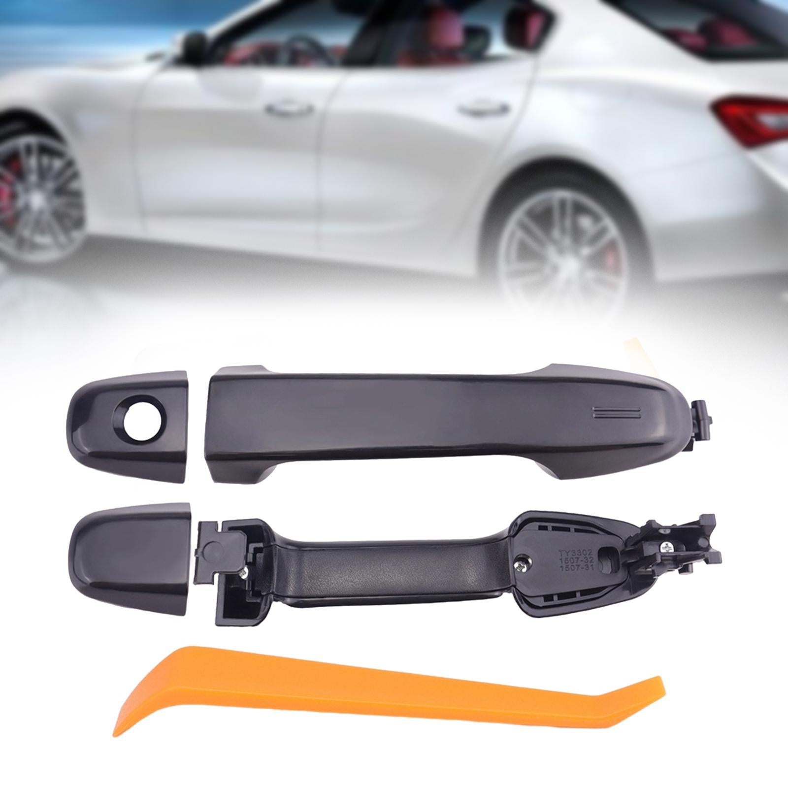 2x Front Outside Door Handle Car Accessories for Toyota Camry 2012-2017