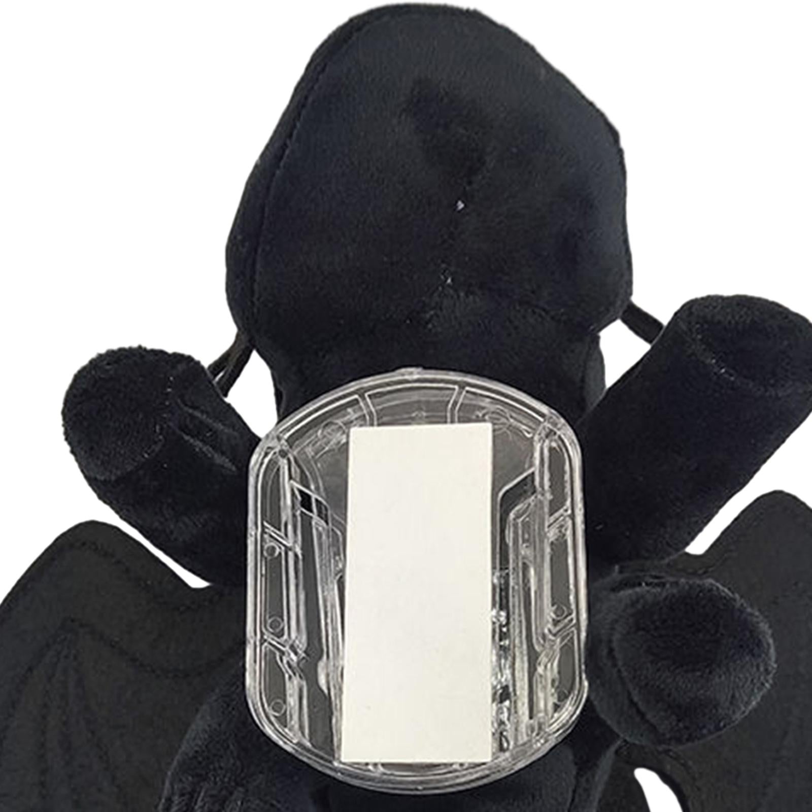 2xElectric Car Decoration Funny Helmet Accessory Professional Plush Decoration 20cm Car Release