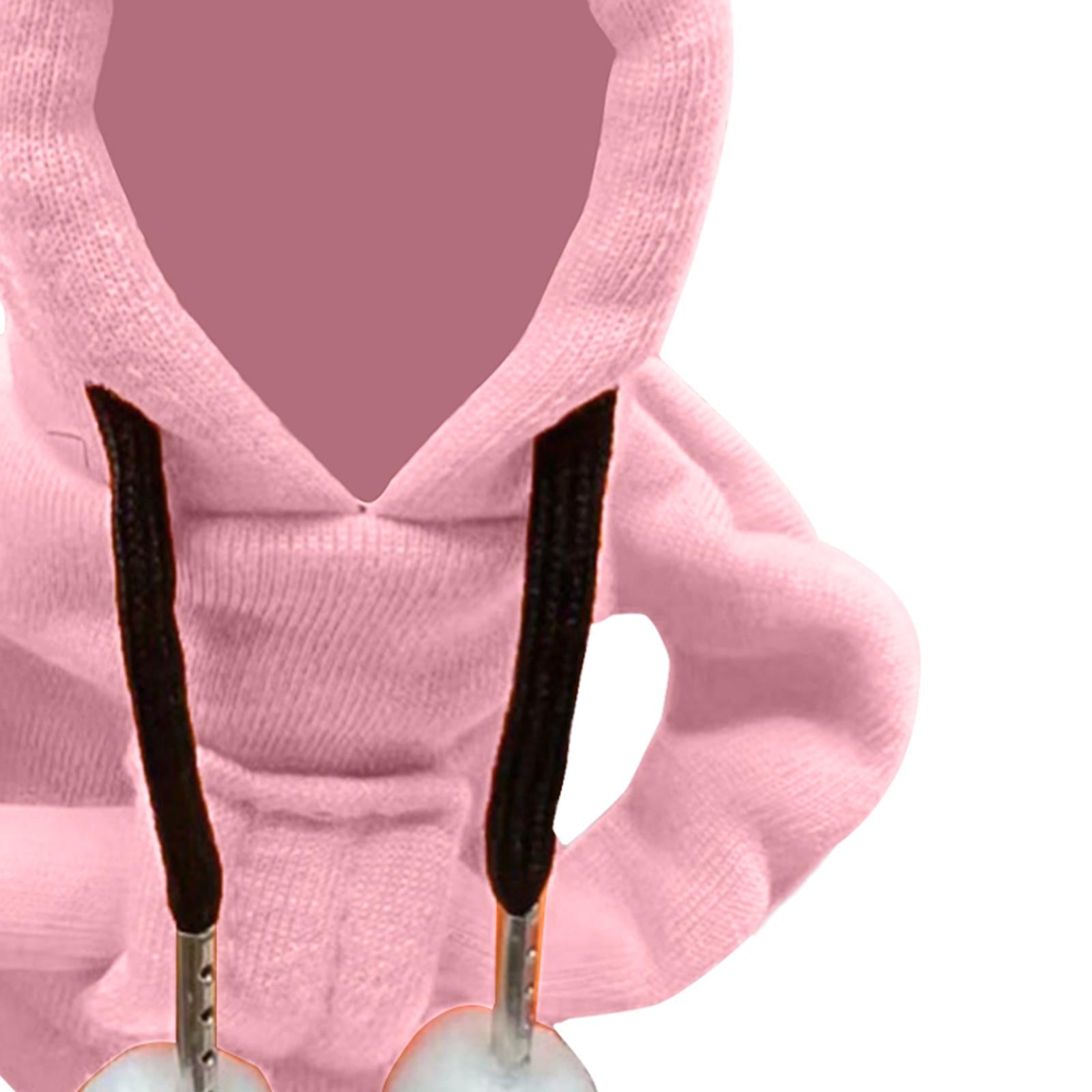 Car Shifter Knob Cover Hoodie Sweatshirt Universal Knob Gear Stick Protector Pink