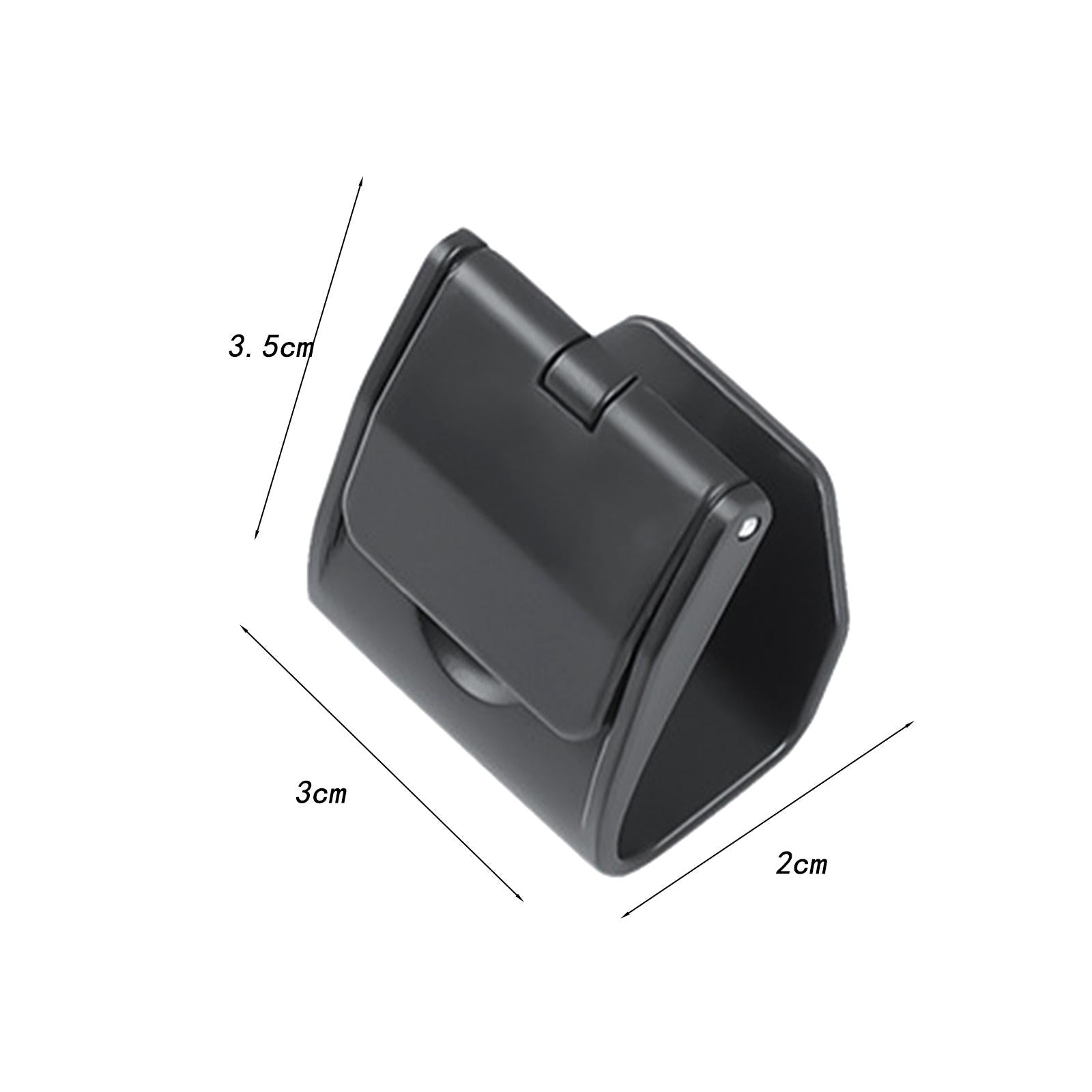 3xHidden Glove Box Hook Mini Grocery Bag Holder for Tesla Model Y Durable