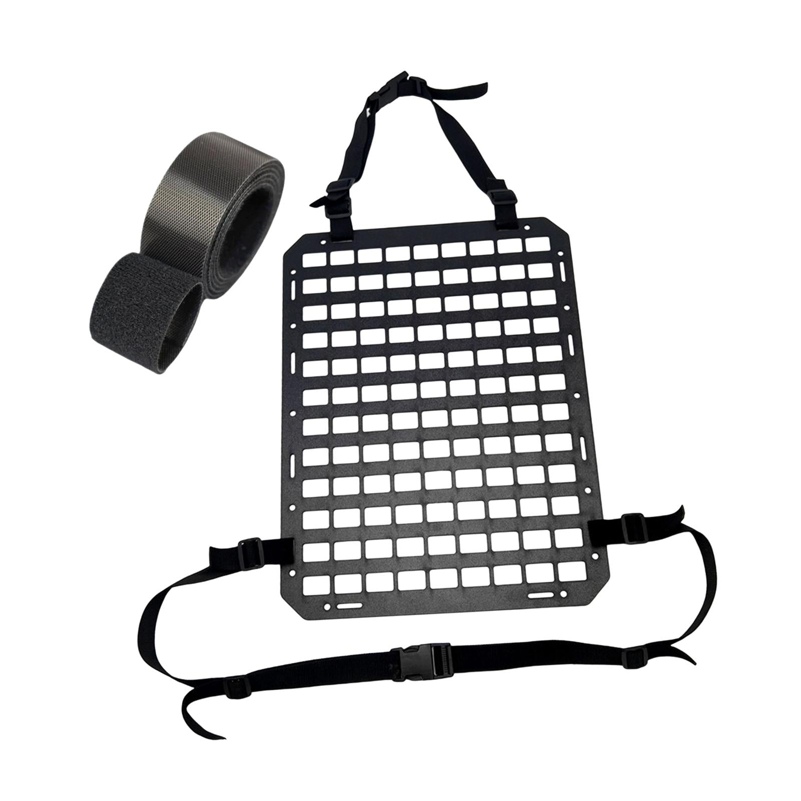 Molle Panel Universal Hanging Large Capacity Storage Car Seat Back Organizer
