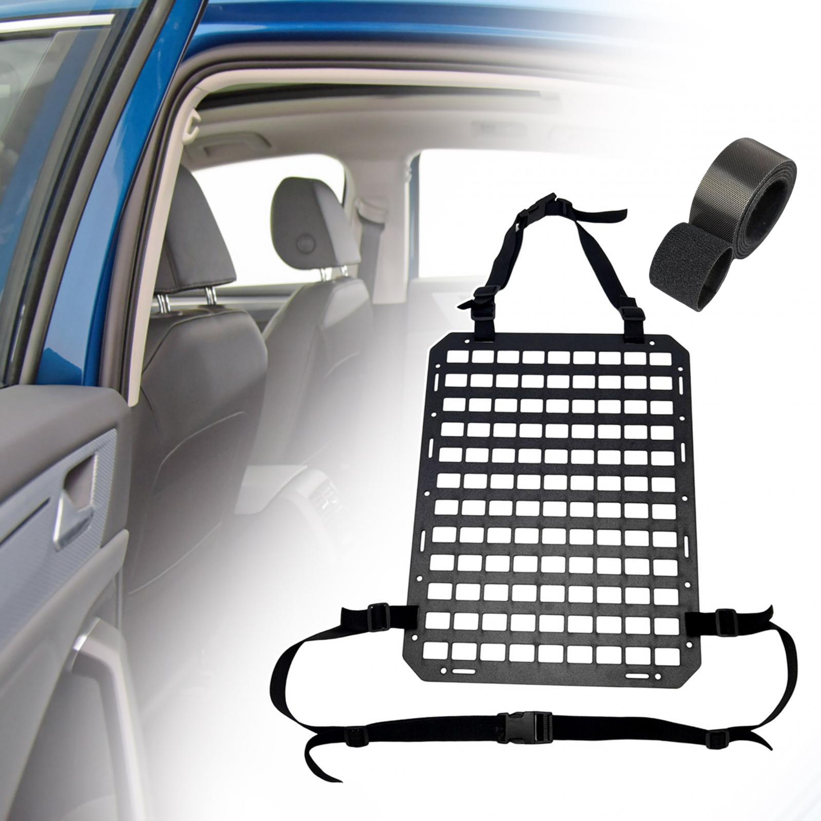 Molle Panel Universal Hanging Large Capacity Storage Car Seat Back Organizer