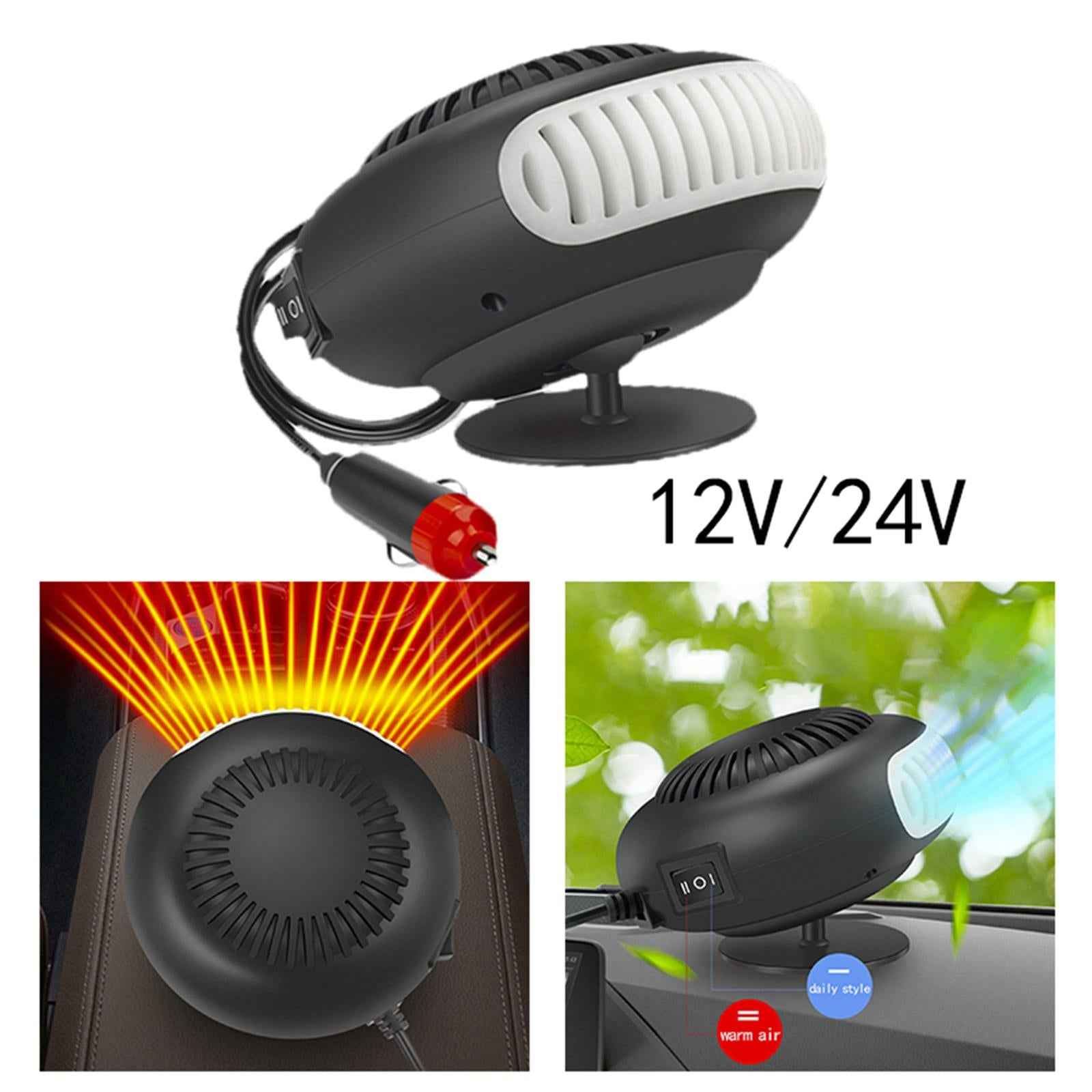 Portable Car Heater Fast Heating Accessories Car Windshield Defrost Defogger 12V