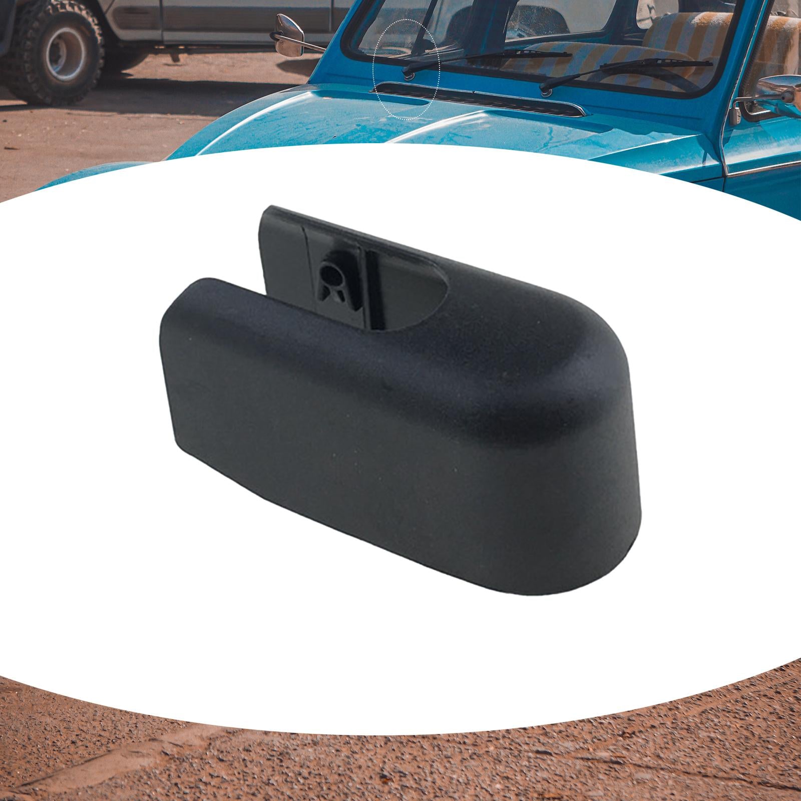 Rear Windshield Wiper Arm Nut Cap Cover for Ford Fiesta MK VI Accessory