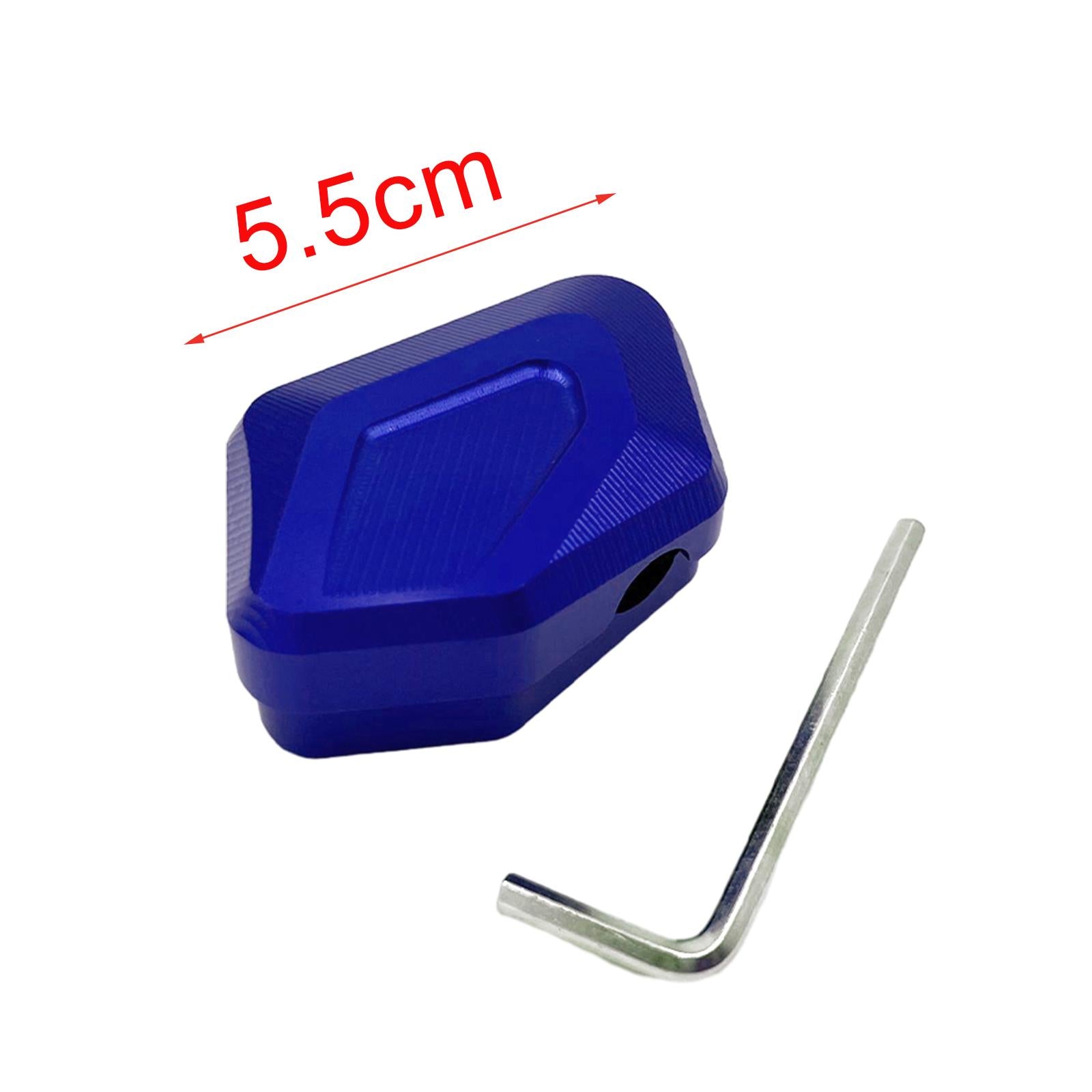 Kickstand Extension Pad Enlarge Wear Resistant for BMW C400GT 2019-2022 Blue