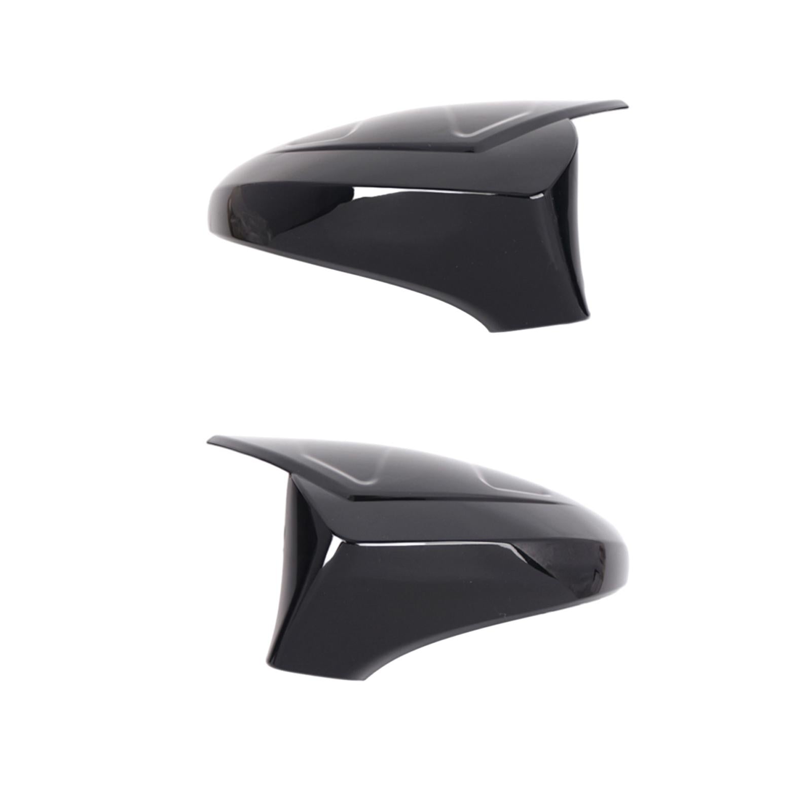 2 Pieces Side Wing Mirror Cover Caps Direct Replaces for Lexus ES ct LS
