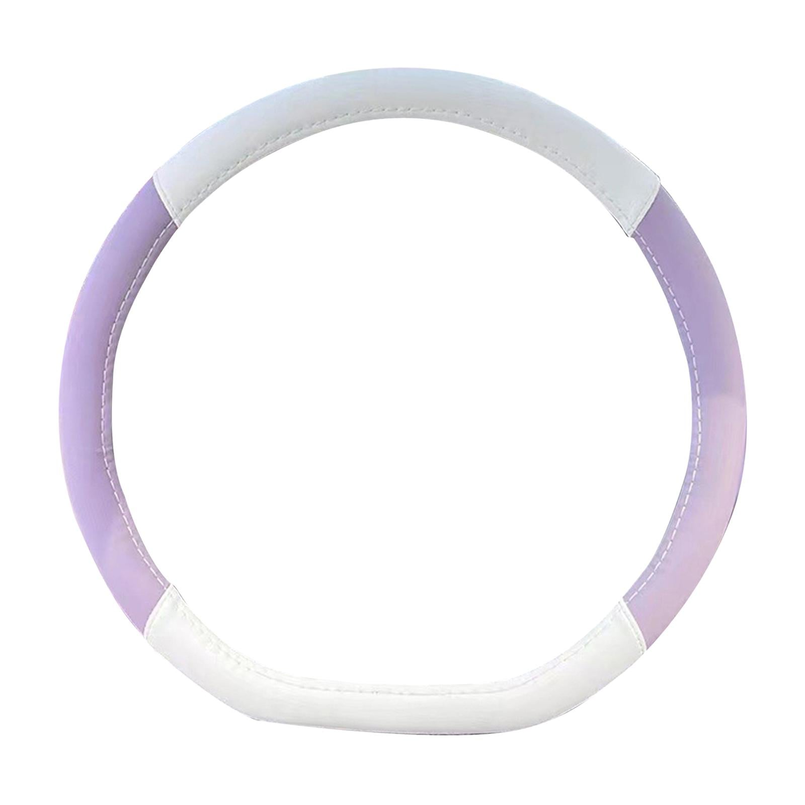 Round Car Steering Wheel Cover Leather Steering Wheel Cover for Dolphin