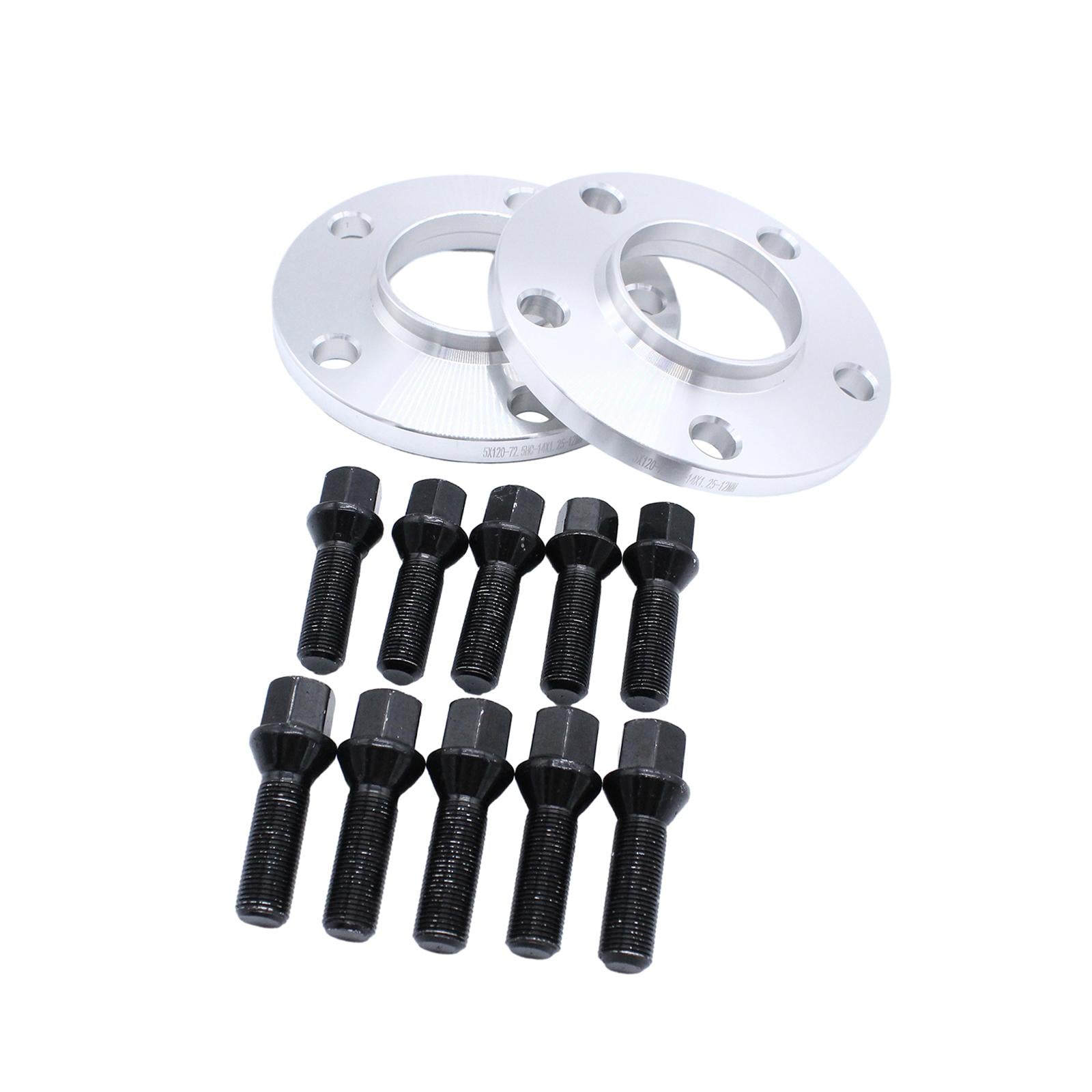 2x Wheel Spacers Wheel Accessories with 10x Studs for Ford Ranger