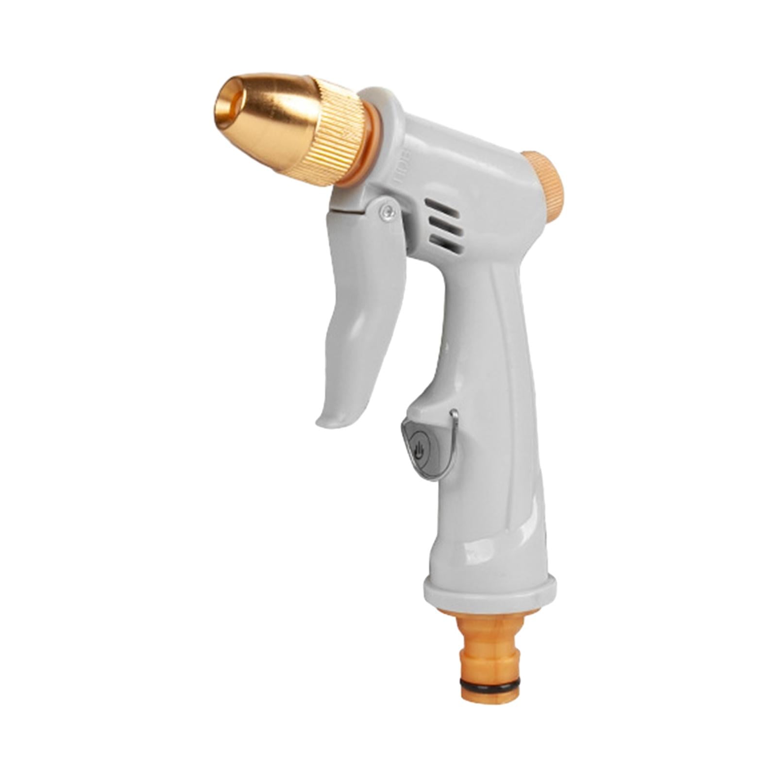Garden Hose Nozzle Portable High Pressure Spray Nozzle for Washing Cars Short Nozzle