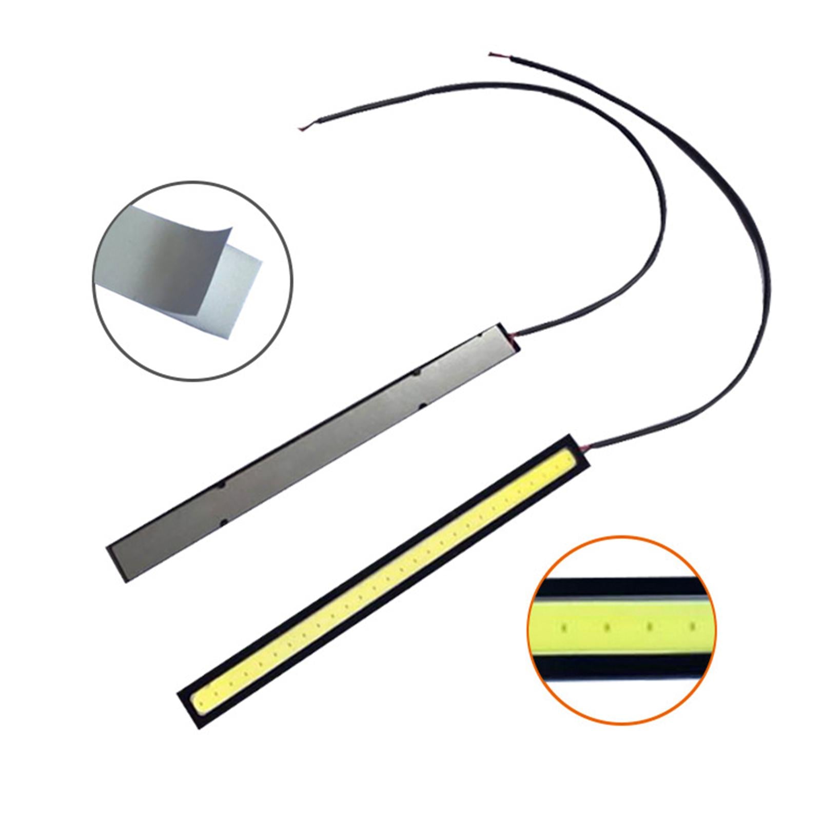 17cm 12V Driving Lighting COB Running Lamp for Motorcycles Truck RV White Light