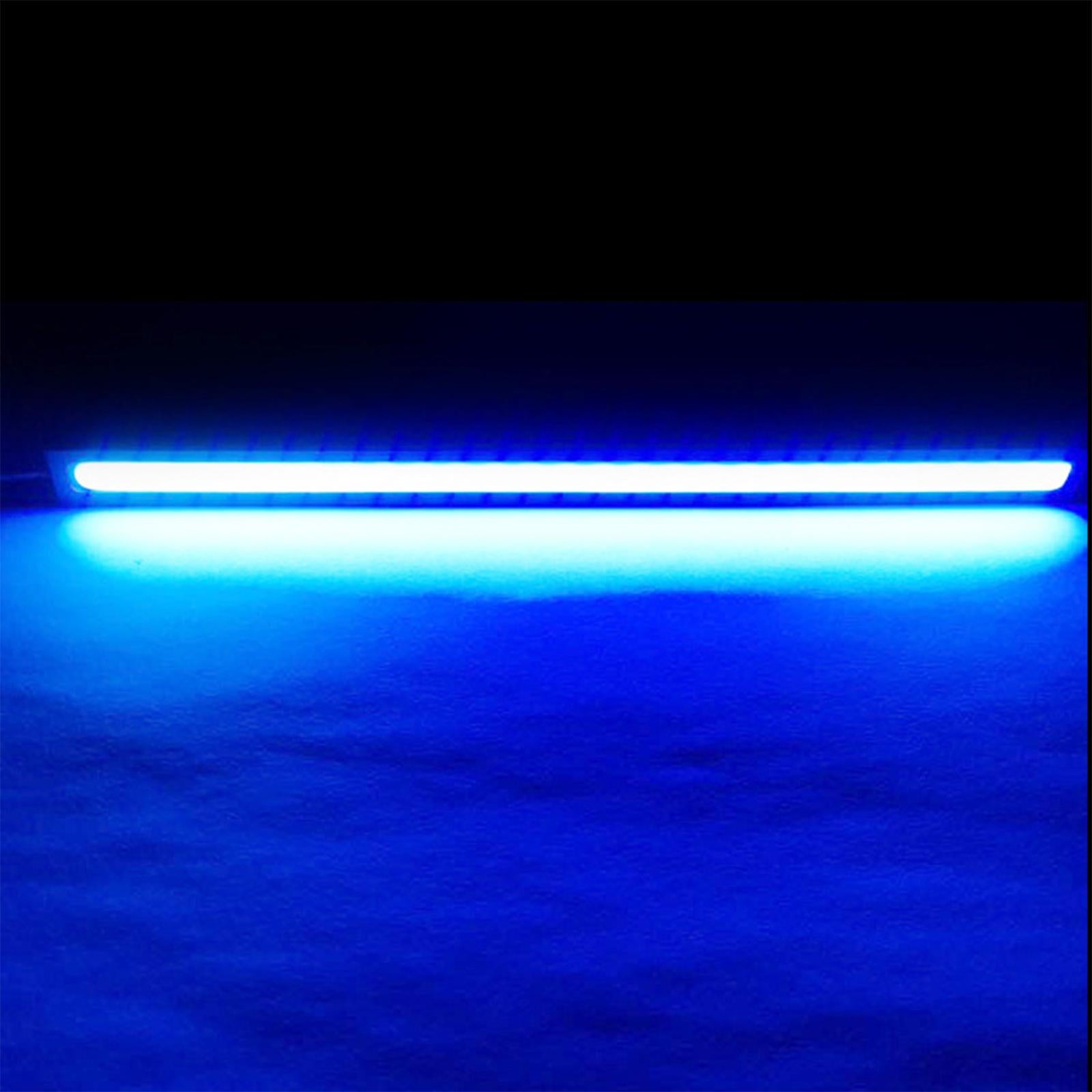 17cm 12V Driving Lighting COB Running Lamp for Motorcycles Truck RV Ice Blue Light