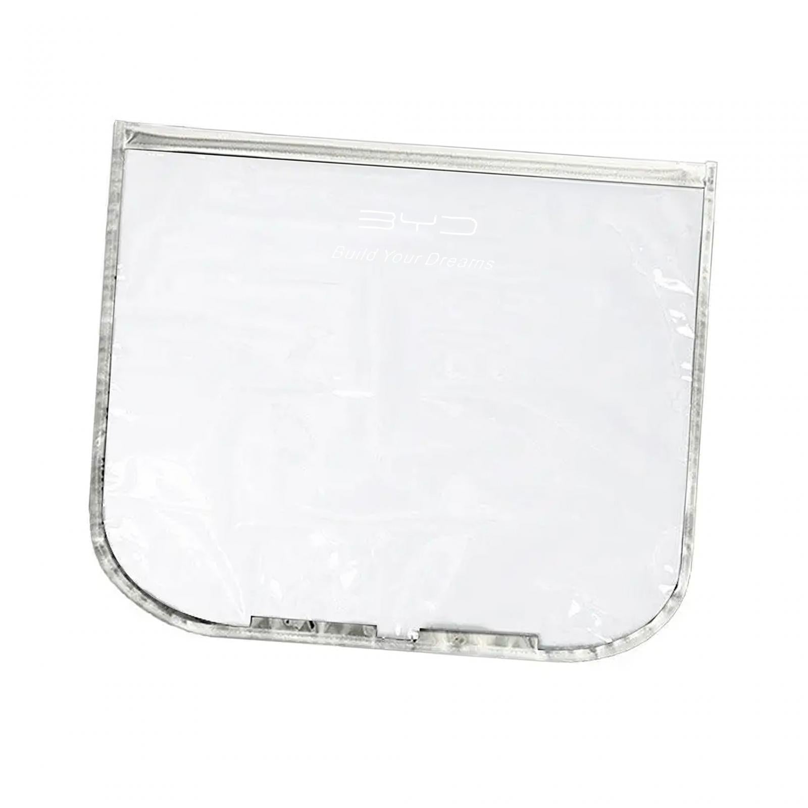 Electric Car Charging Port Rain Cover Clear Waterproof Rainproof Dustproof White for BYD