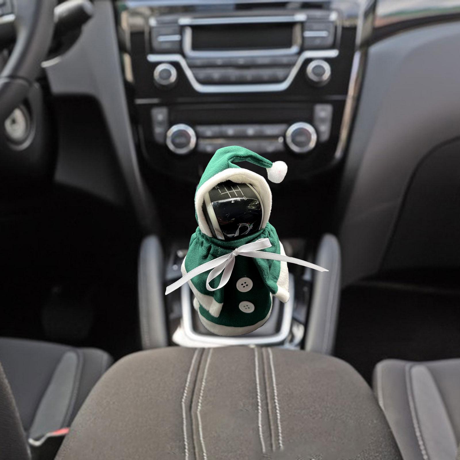 Auto Gear Shifter Knob Cover Gear Handle Decor for Car SUV Truck Dark Green