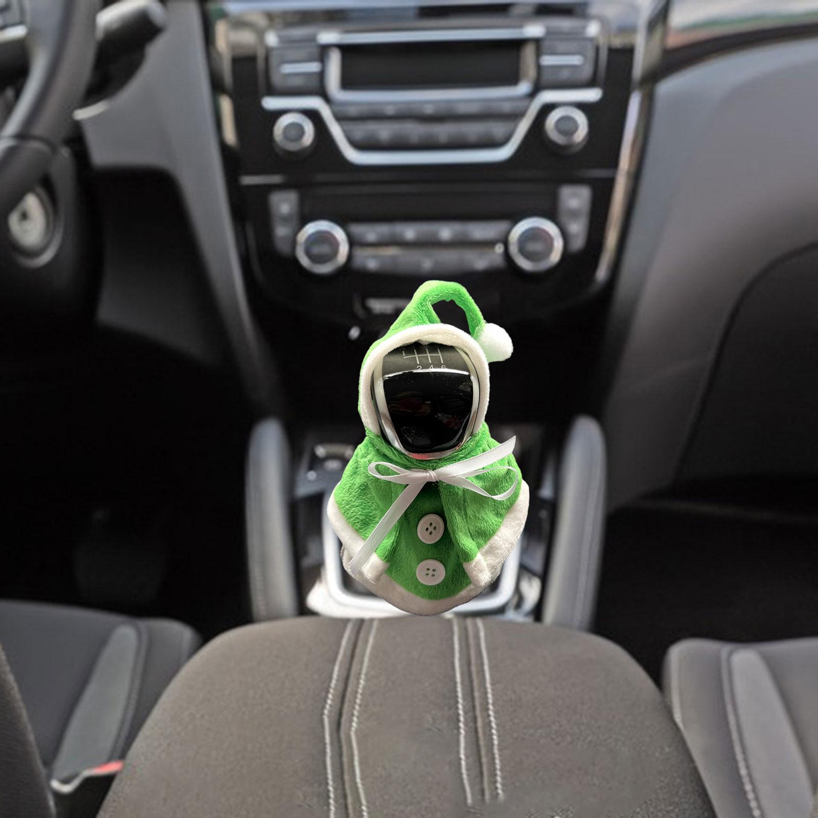Auto Gear Shifter Knob Cover Gear Handle Decor for Car SUV Truck Green