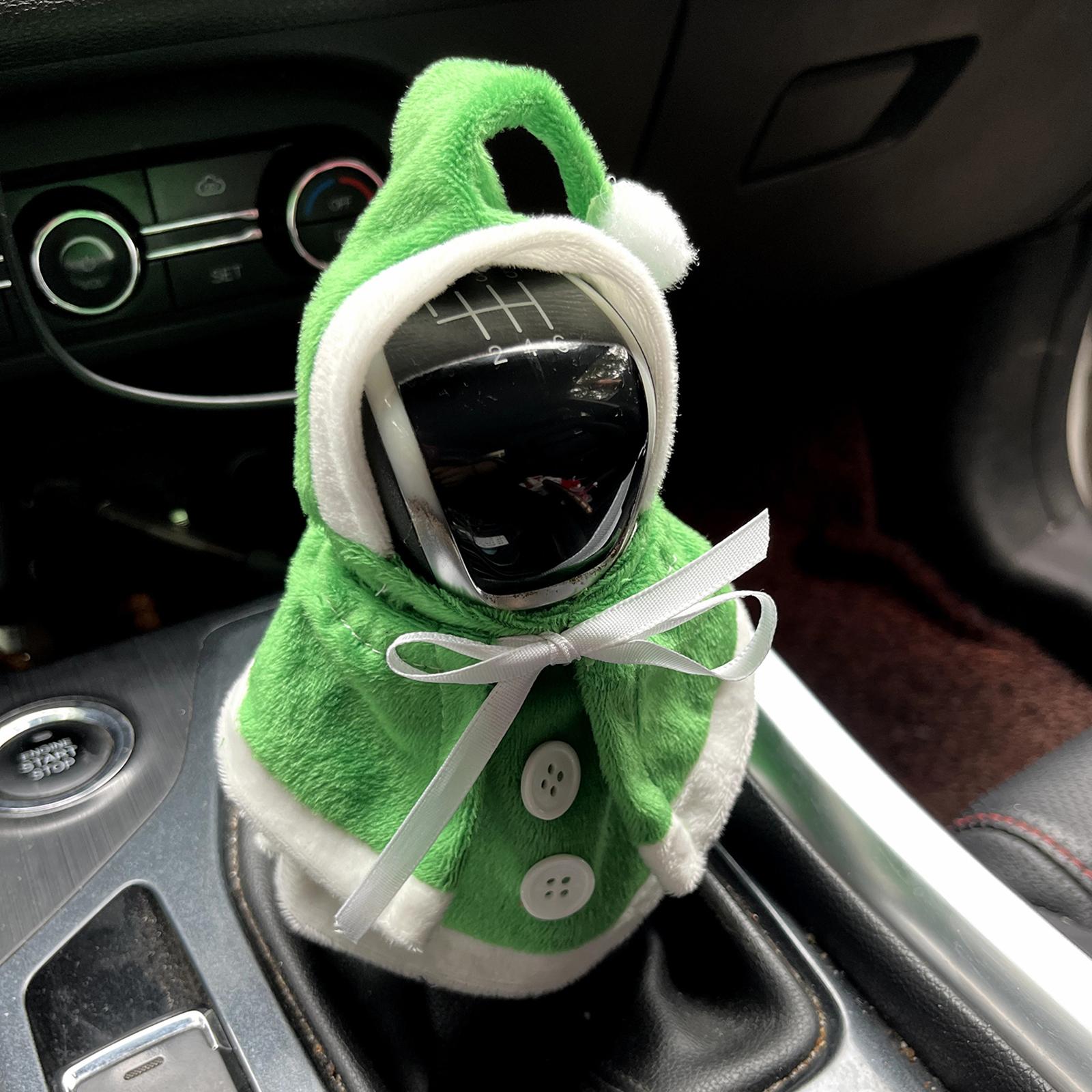 Auto Gear Shifter Knob Cover Gear Handle Decor for Car SUV Truck Green