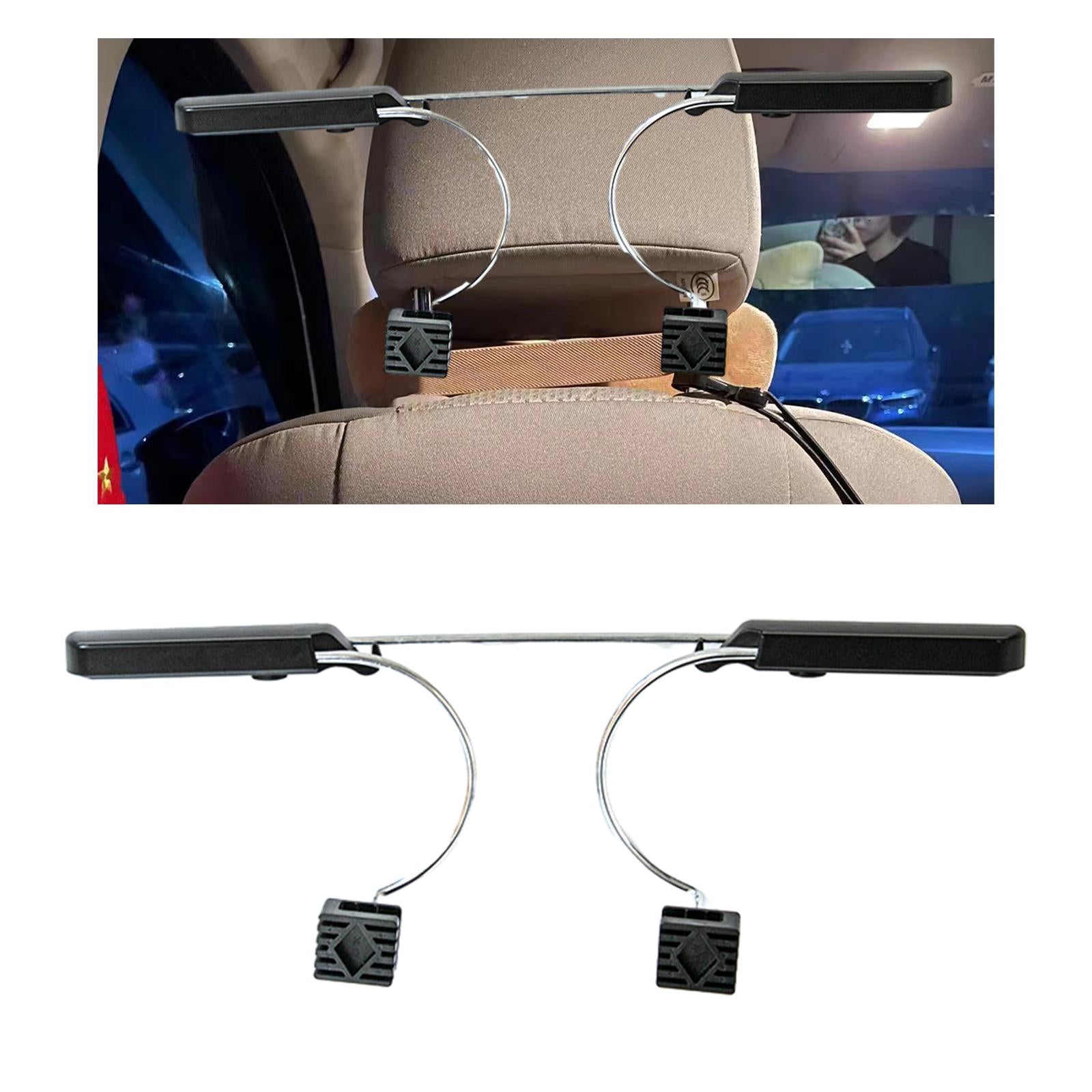 Car Clothes Holder Black Handy Vehicle Seat Coat Rack Hanger Practical Tools
