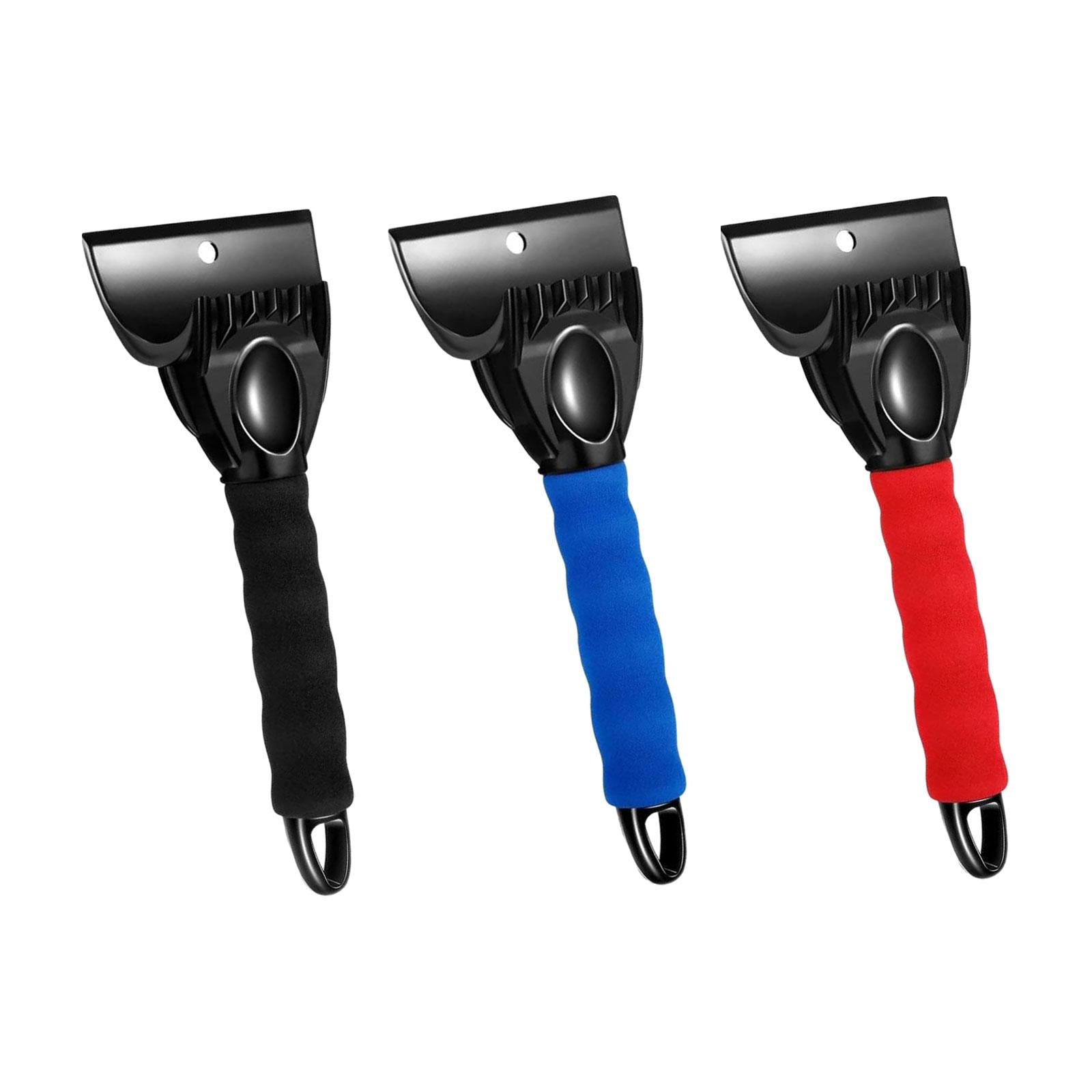 Car Windshield Window Snow Ice Scraper Snow Remover for Car SUV Black
