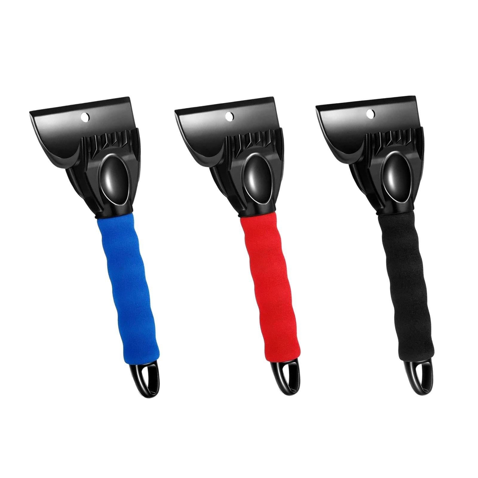 Car Windshield Window Snow Ice Scraper Snow Remover for Car SUV Black