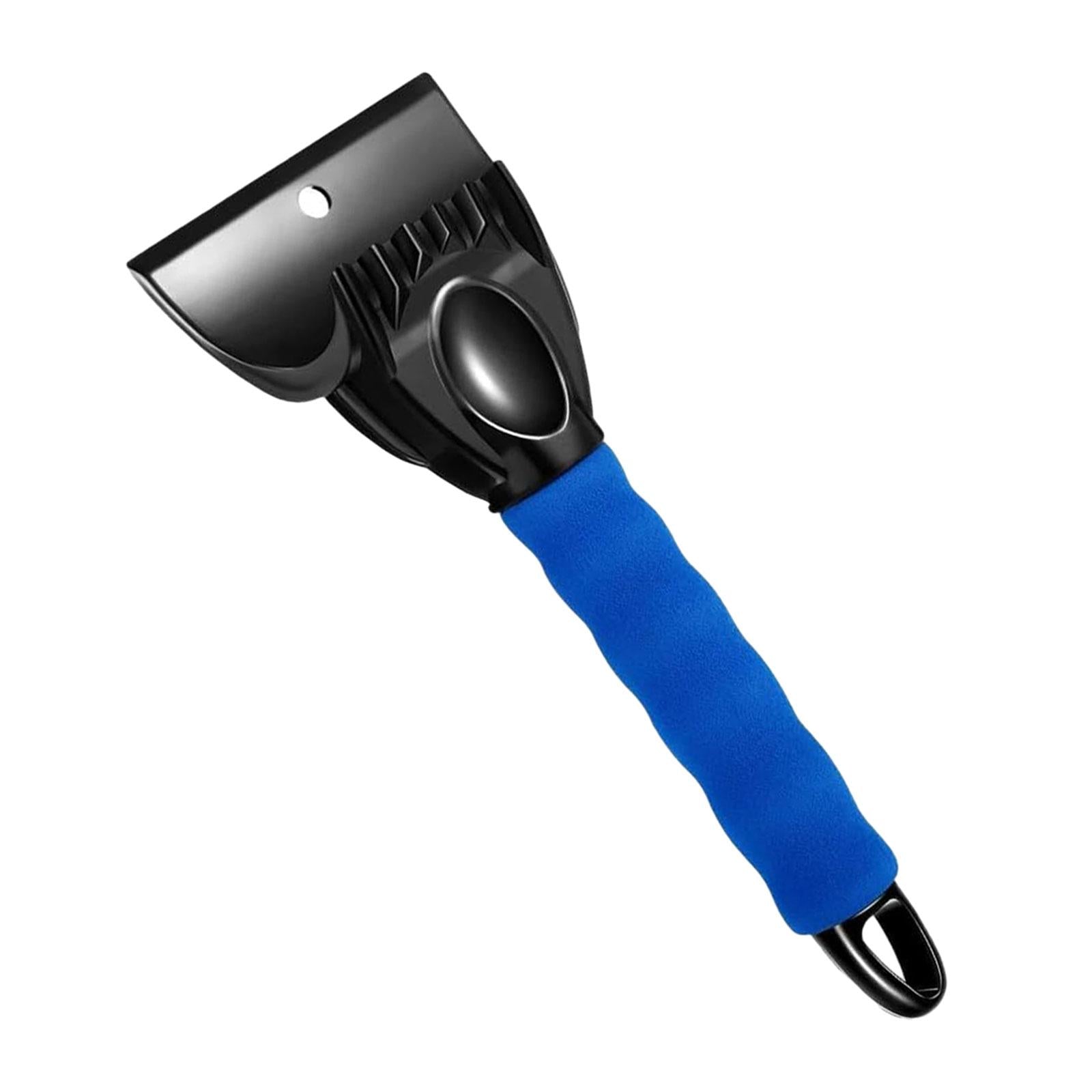 Car Windshield Window Snow Ice Scraper Snow Remover for Car SUV Blue