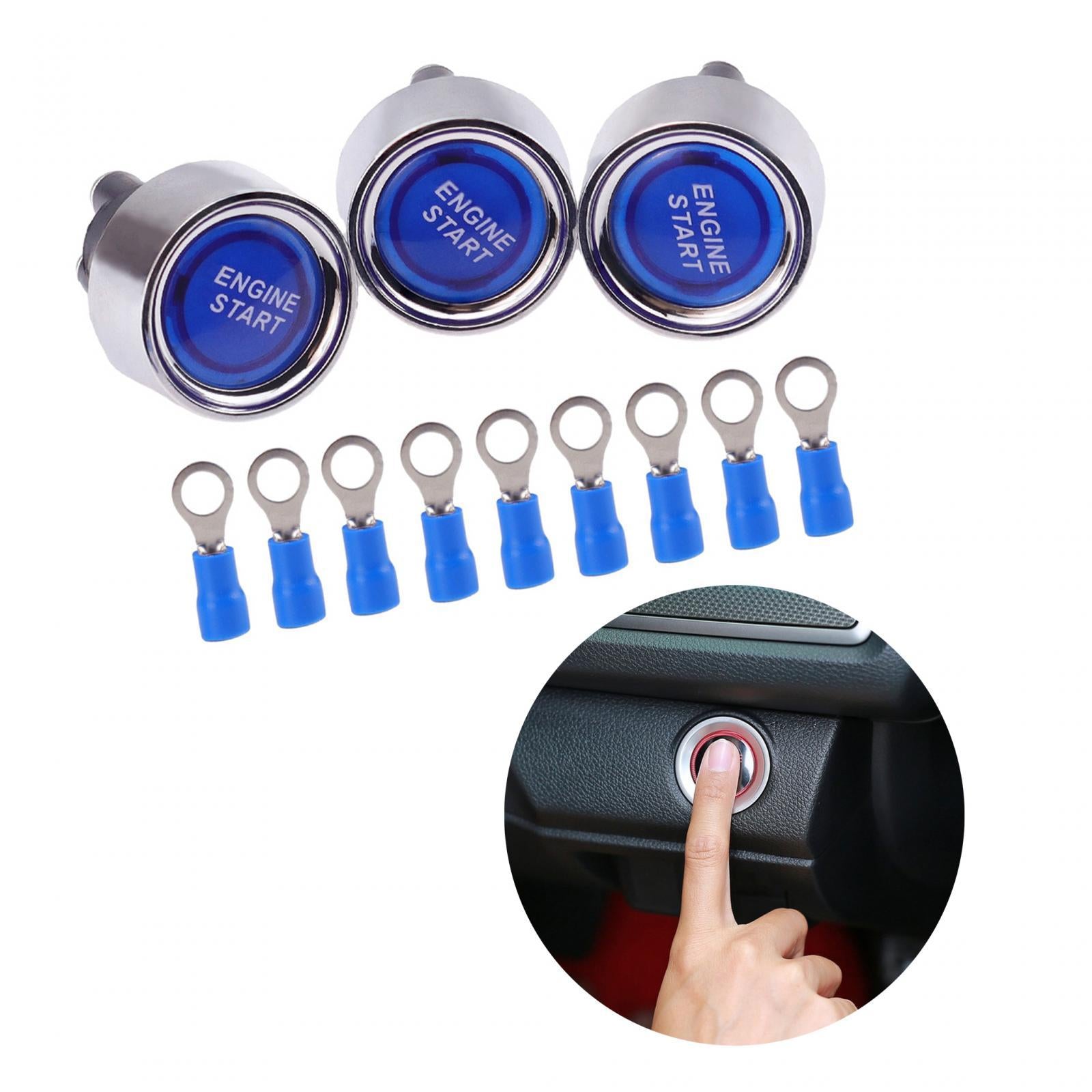 DC 12V 50A Engine Start Button Ignition Switch DIY Automotive Parts