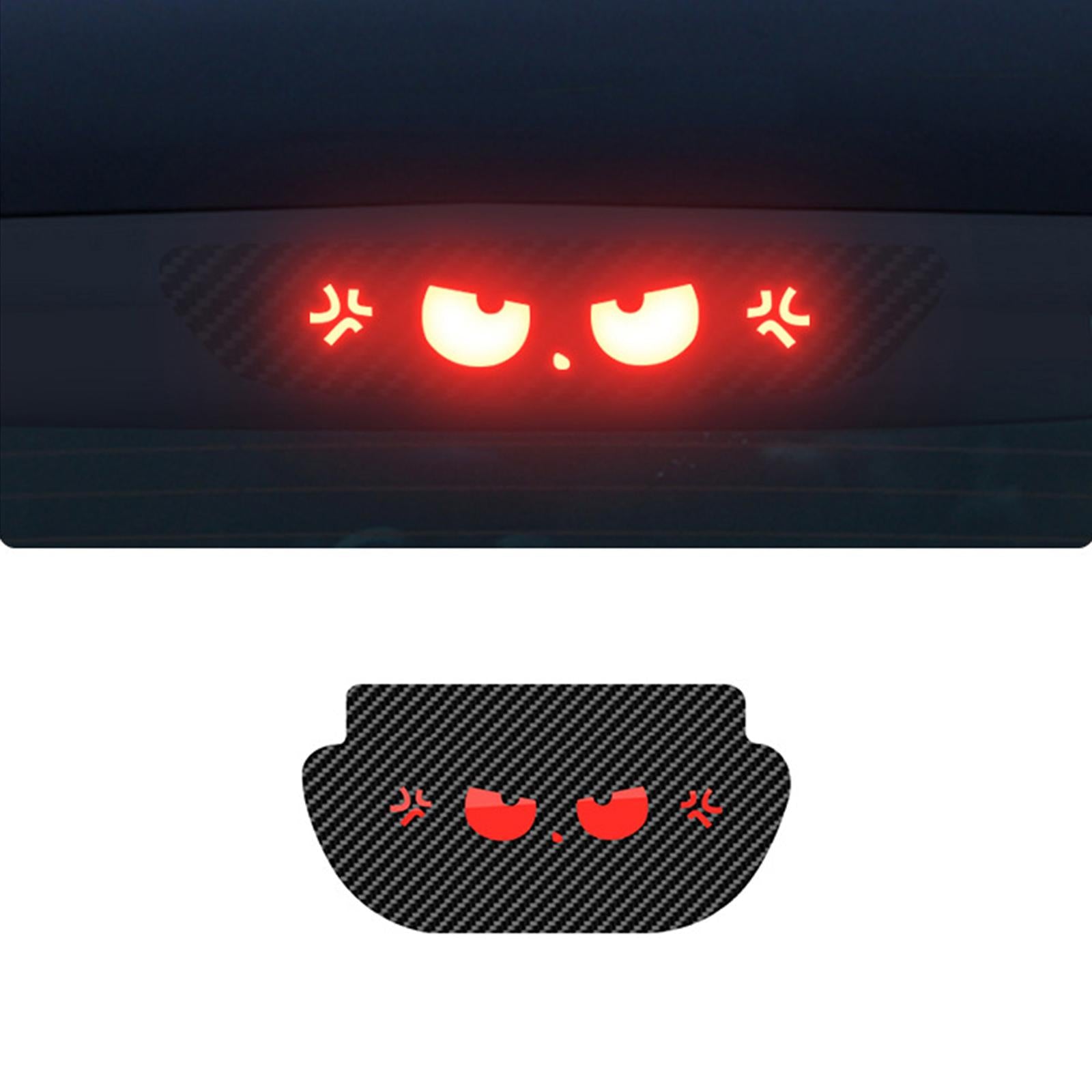 High Brake Light Sticker PVC Taillight Stickers for Tesla Vehicle Parts Style E