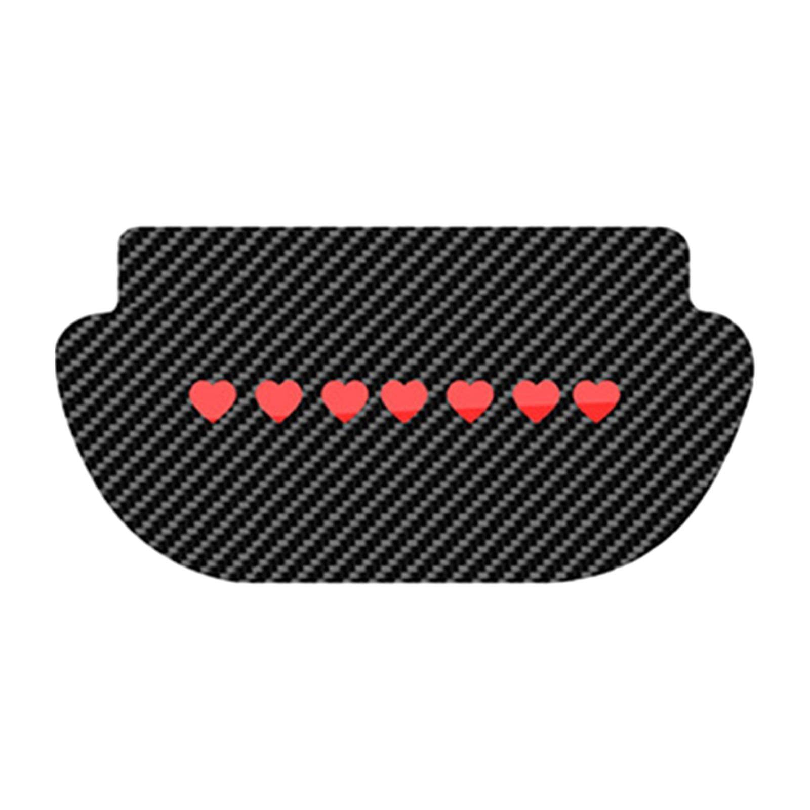 High Brake Light Sticker PVC Taillight Stickers for Tesla Vehicle Parts Style F