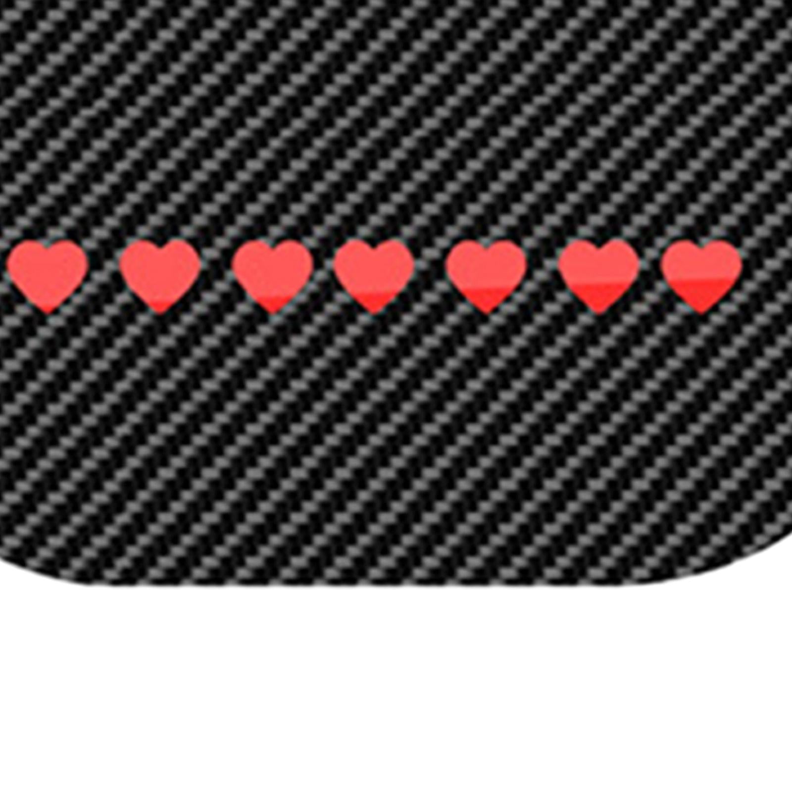 High Brake Light Sticker PVC Taillight Stickers for Tesla Vehicle Parts Style F