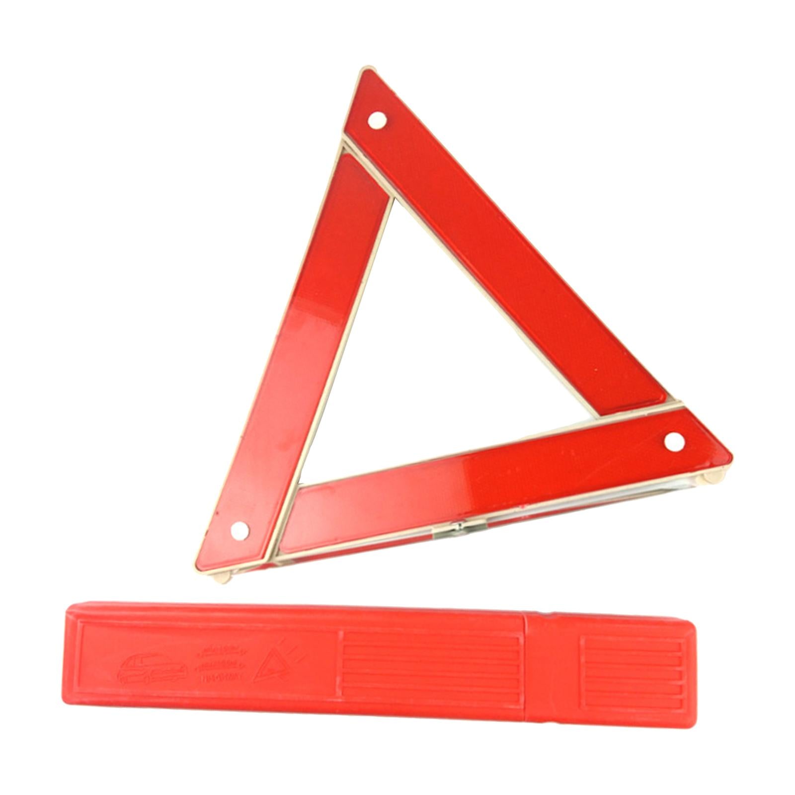 Emergency Warning Triangle Folded Stop Sign Emergency Triangle for Vehicles