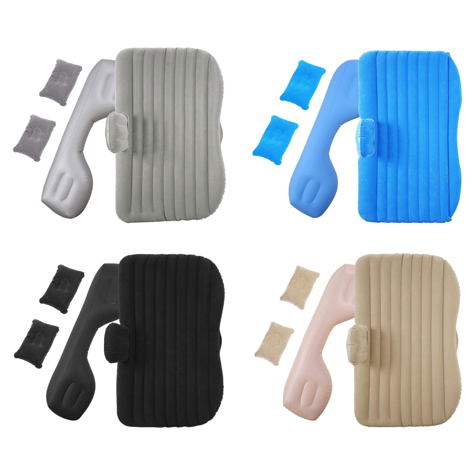 Car Air Mattress Car Inflatable Bed for Trip Outdoor Activities Camping Black