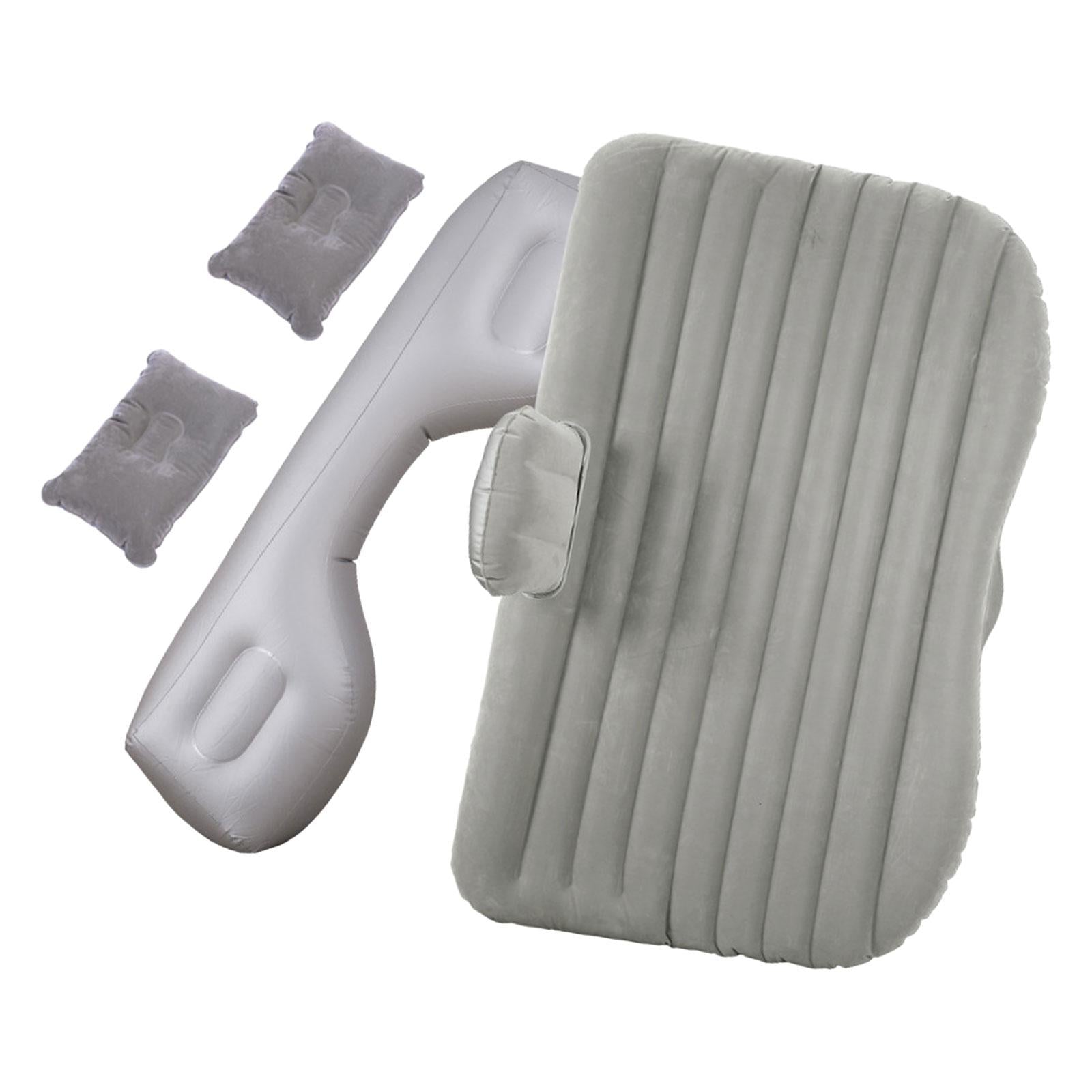Car Air Mattress Car Inflatable Bed for Trip Outdoor Activities Camping Gray