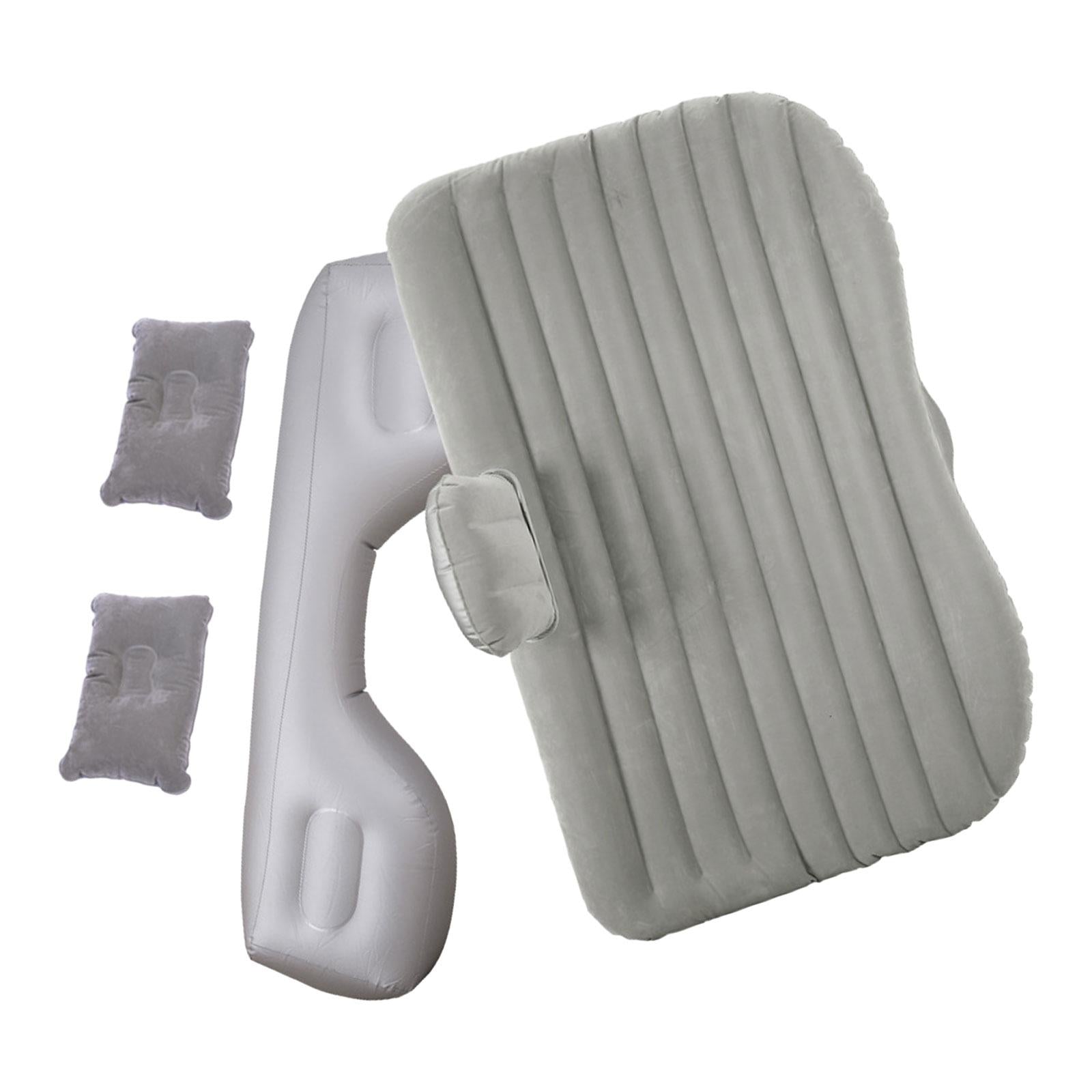 Car Air Mattress Car Inflatable Bed for Trip Outdoor Activities Camping Gray