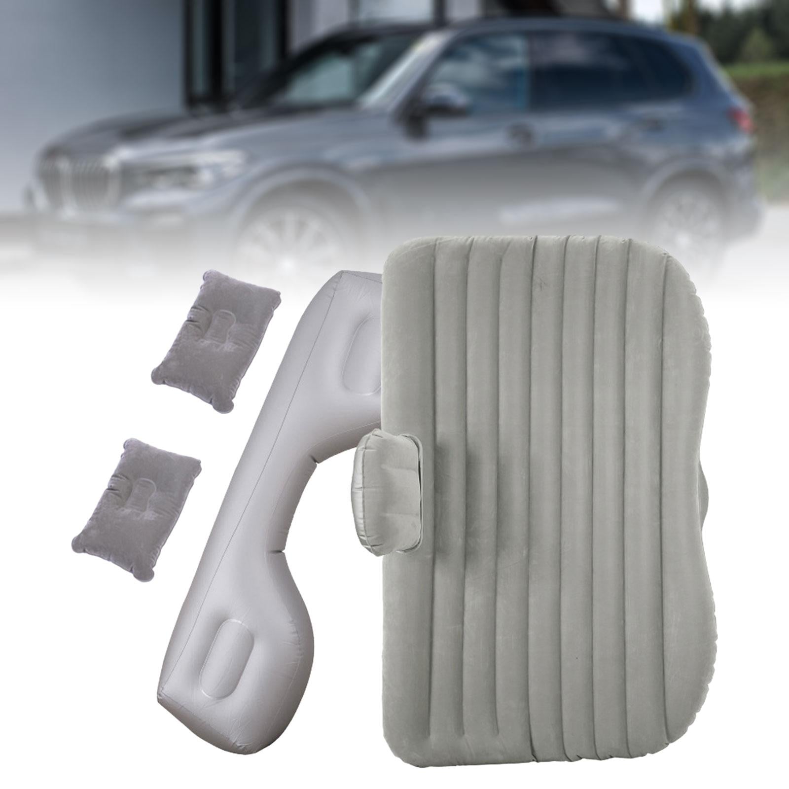 Car Air Mattress Car Inflatable Bed for Trip Outdoor Activities Camping Gray