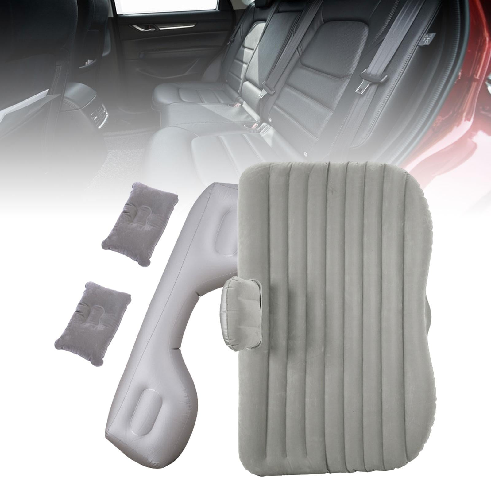Car Air Mattress Car Inflatable Bed for Trip Outdoor Activities Camping Gray