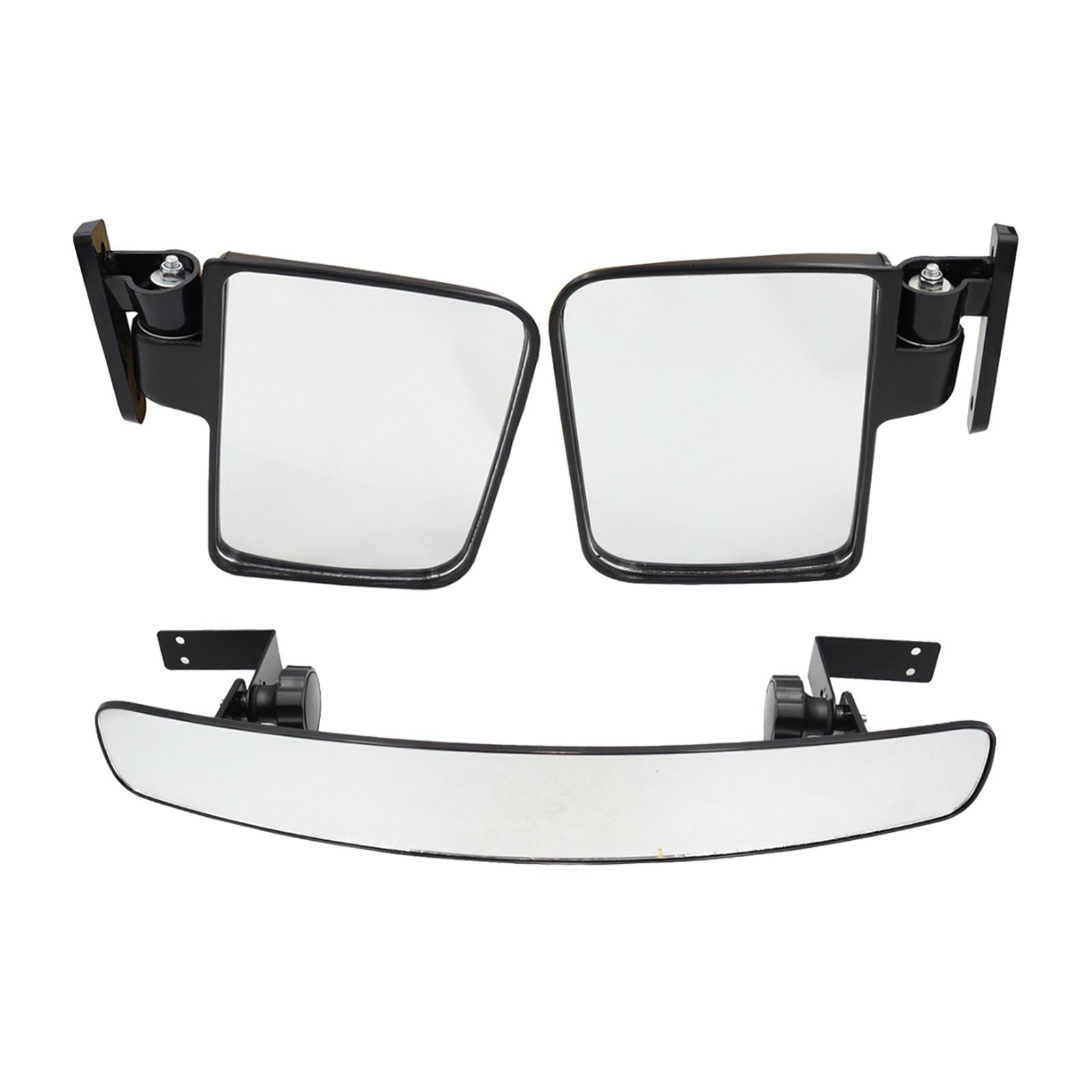 Golf Cart Side Mirrors Rear View Mirrors Durable Golf Cart Side View Mirrors