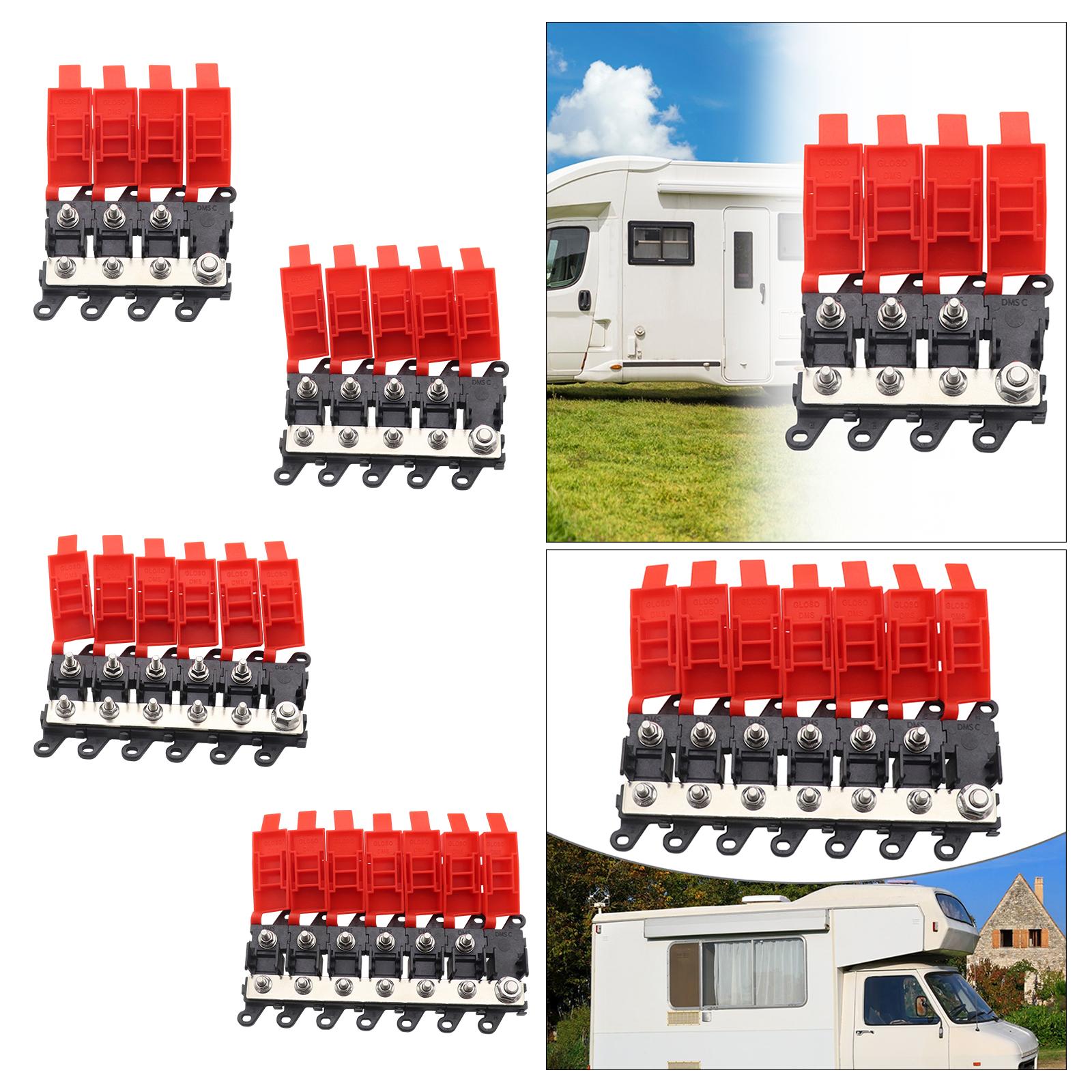 Marine SUV Bdfs MIDI Fuse Holder Lightweight Insulation Resistance Accessory 3 Way